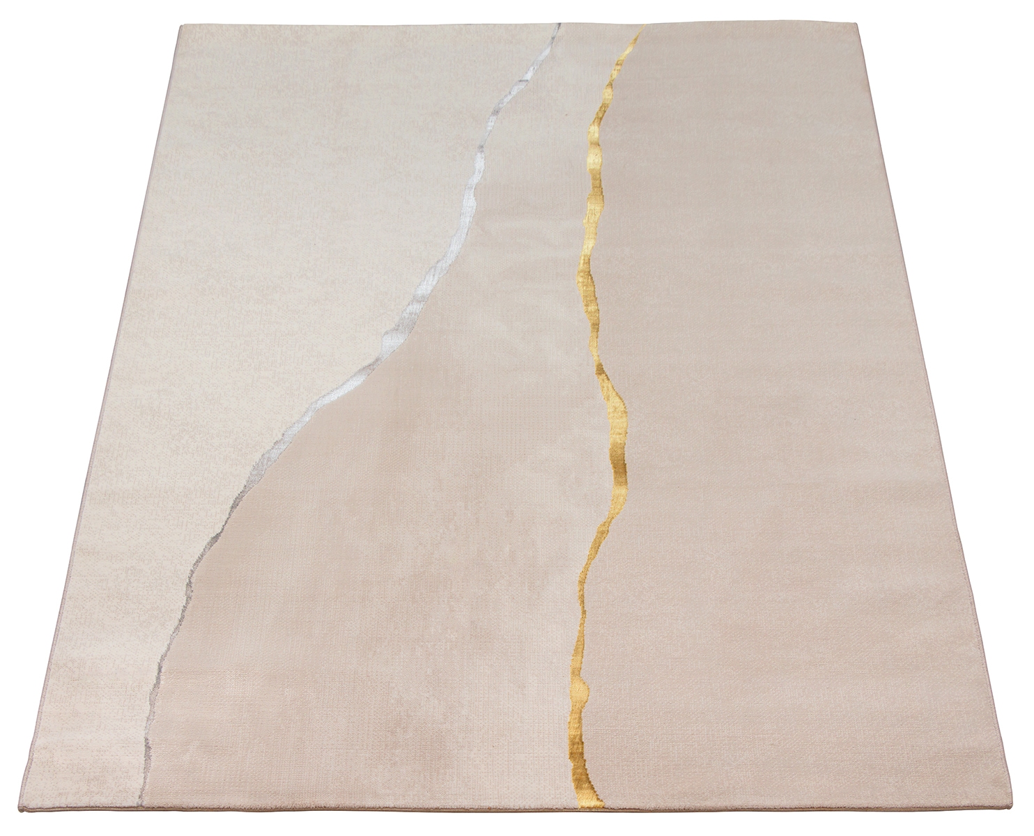 the carpet Teppich »Mila«, rechteckig, 8 mm Höhe, moderner Wohnzimmer Teppich elegant glänzender Flor