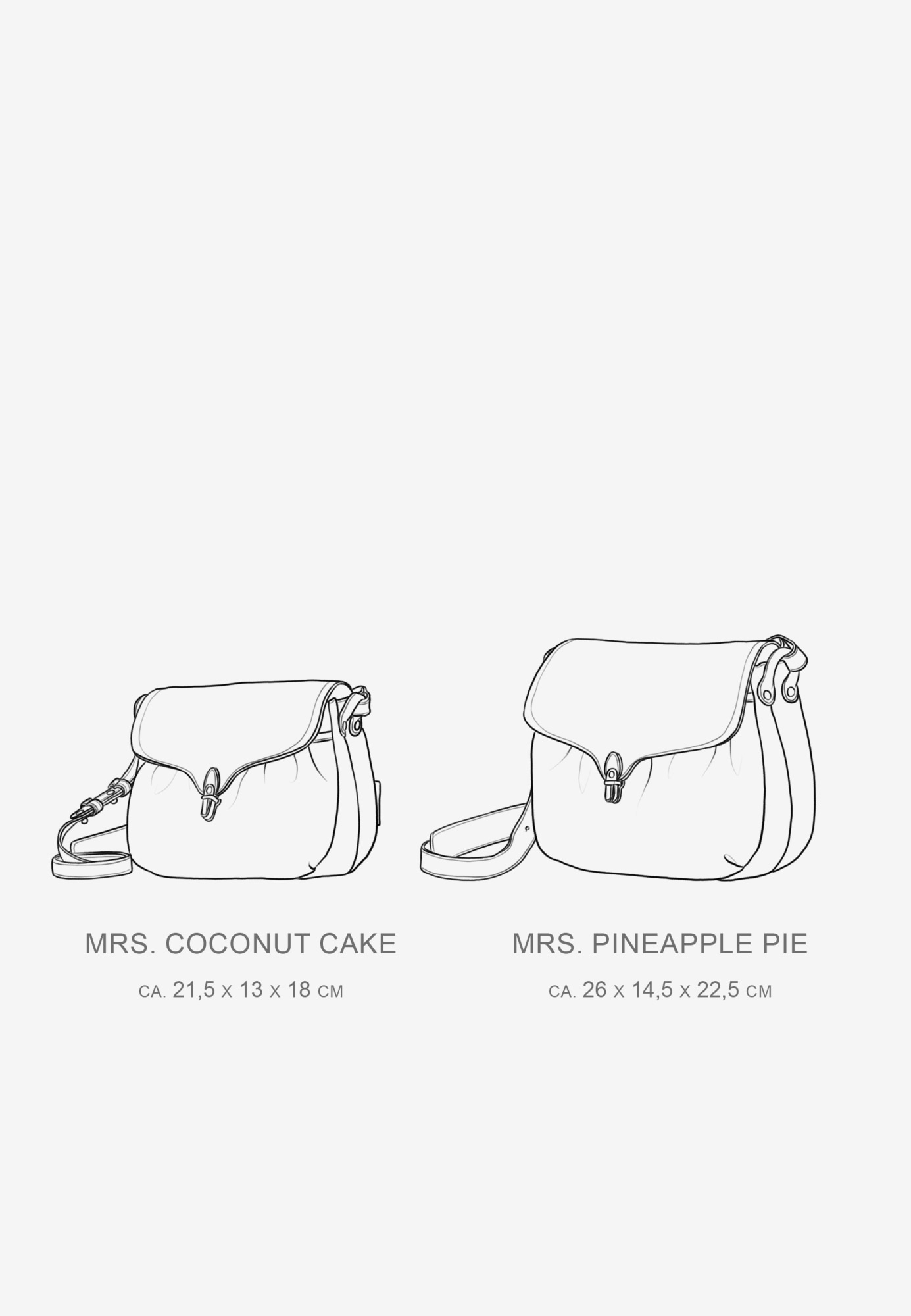 aunts & uncles Umhängetasche »Umhängetasche Mrs. Pineapple Pie«
