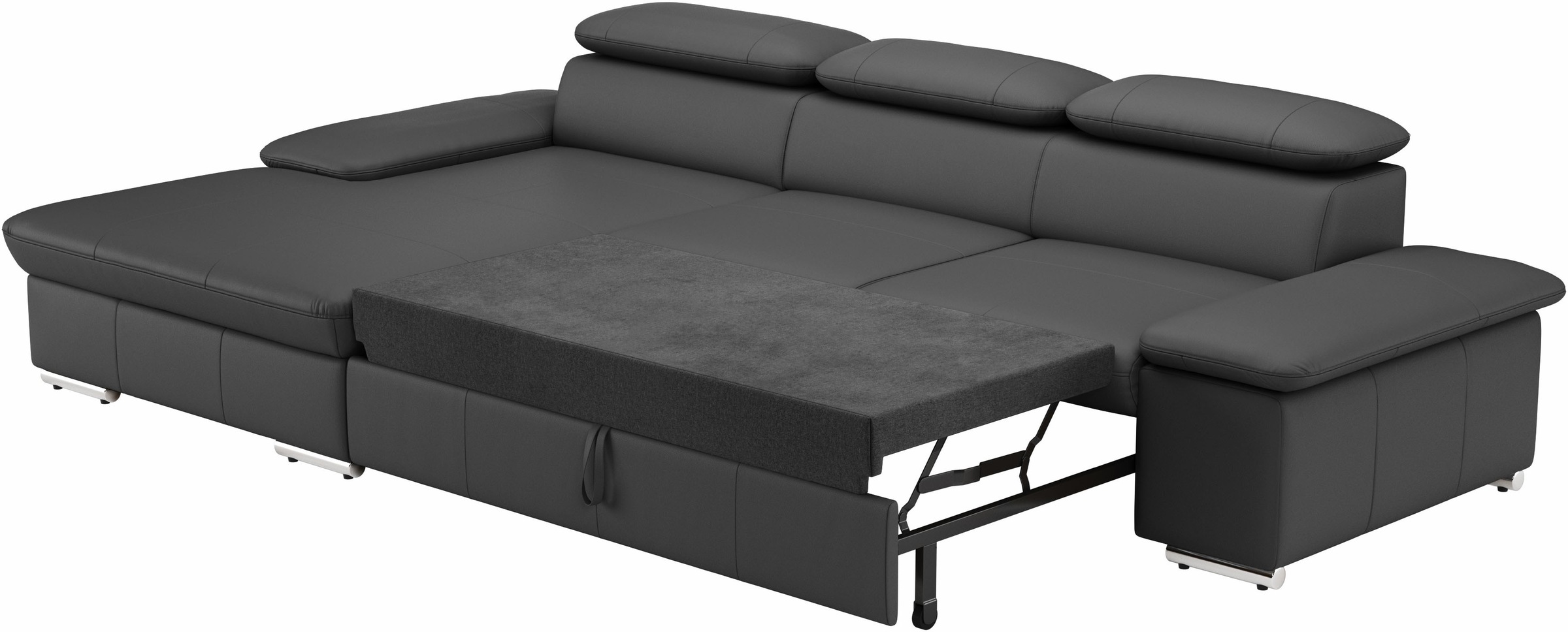 sit&more Ecksofa »Valantine L-Form«, inkl. Kopf- und Armteilverstellung, wahlweise mit Bettfunktion