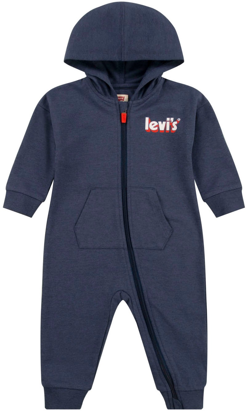 LEVI'S KIDS Overall »POSTER LOGO PLAY ALL DAY« UNISEX ESTATE BLUE HEATHER 18M (86) 18M (86) Overall von Levi's Kids