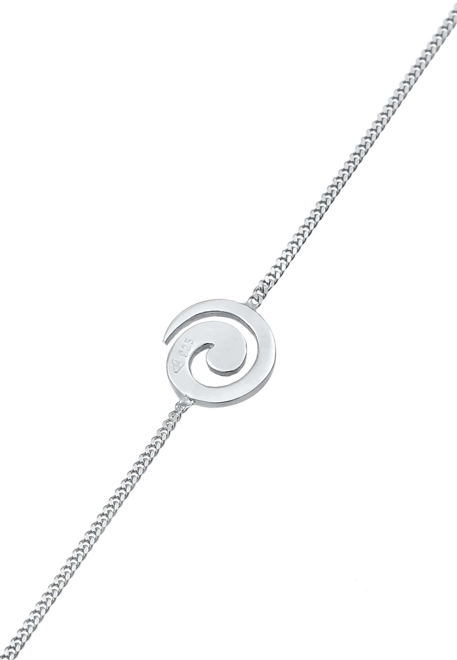 Elli Armband »Spirale Verspielt Basic 925 Silber«