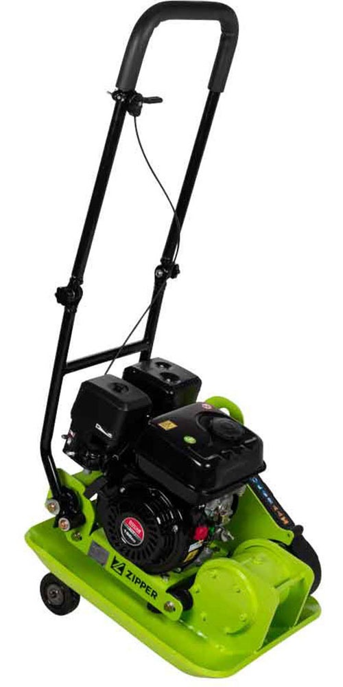 ZIPPER Rüttelplatte kompakte Größe für Transport und Lagerung