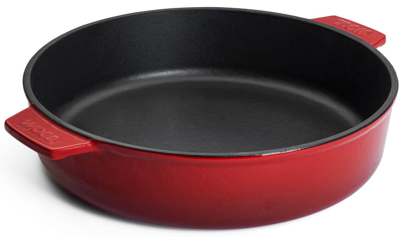WOLL Kasserolle »Iron«, Gusseisen, (1 tlg.), Ø 28 cm, Induktion