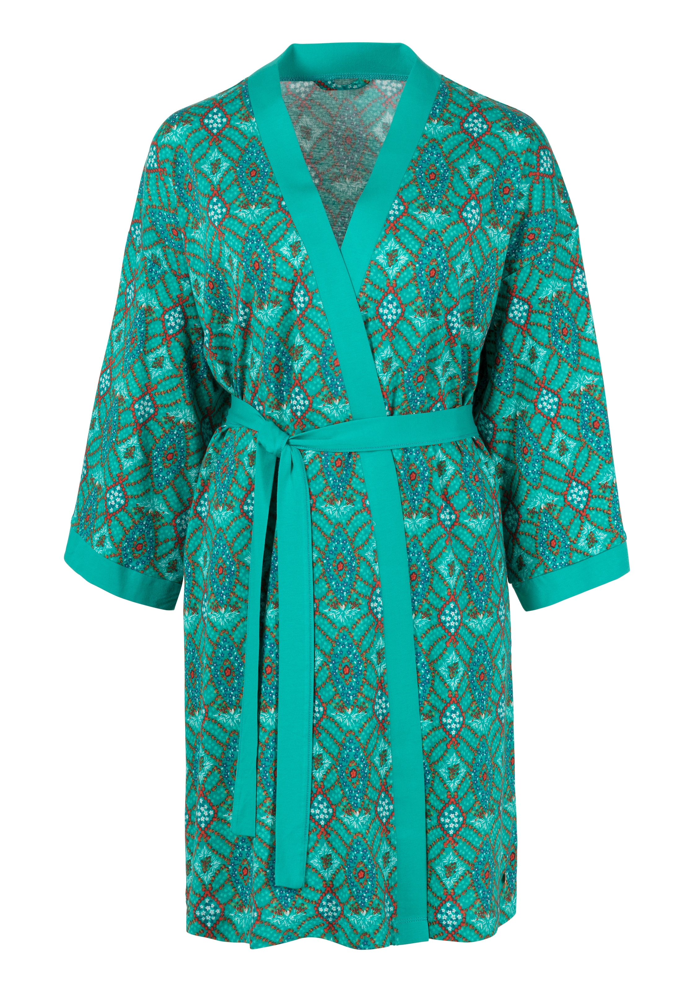 s.Oliver Kimono, mit Ornamentdruck zum Binden