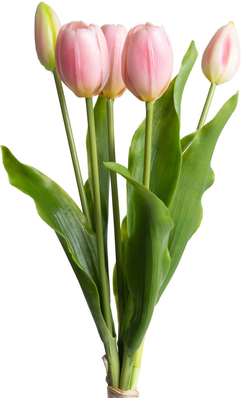 I.GE.A. Kunstblume »Real-Touch-Tulpen«, (1 bestellen Rechnung auf Keramik aus Vase St.)