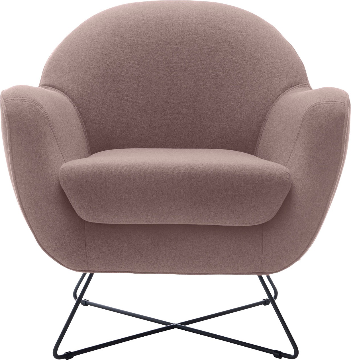 TRENDMANUFAKTUR Sessel »Evora, Loungesessel, Designsessel«, in zeitlosem St günstig online kaufen
