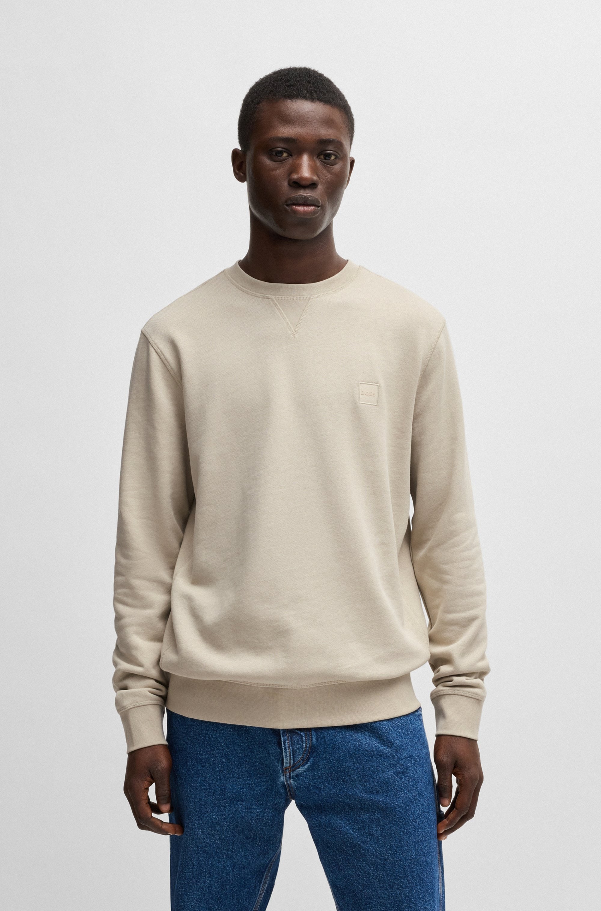 BOSS ORANGE Sweatshirt »Westart«, mit BOSS Logopatch
