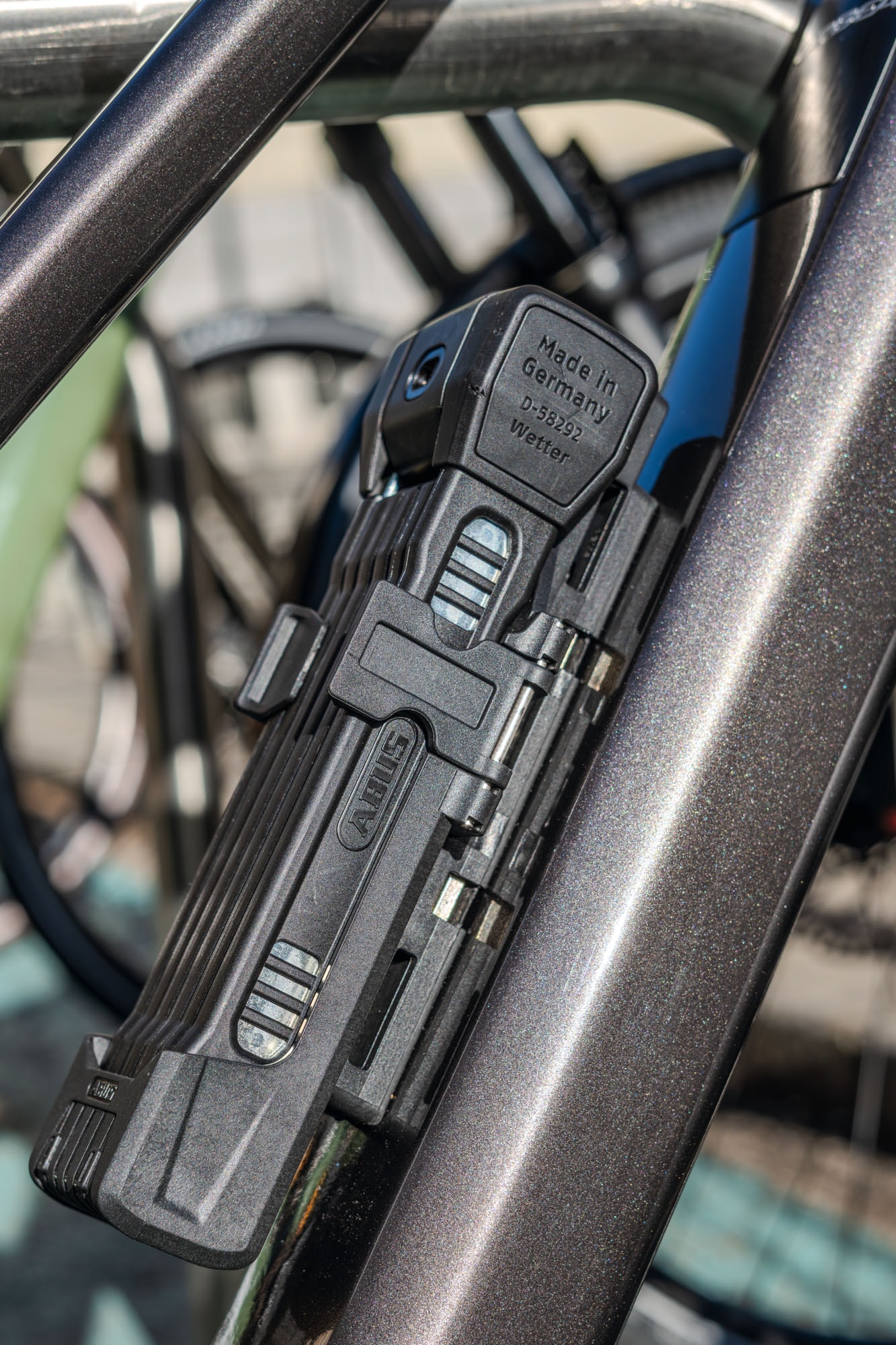 ABUS Faltschloss »BORDO Combo 6000C/120 BK SH«