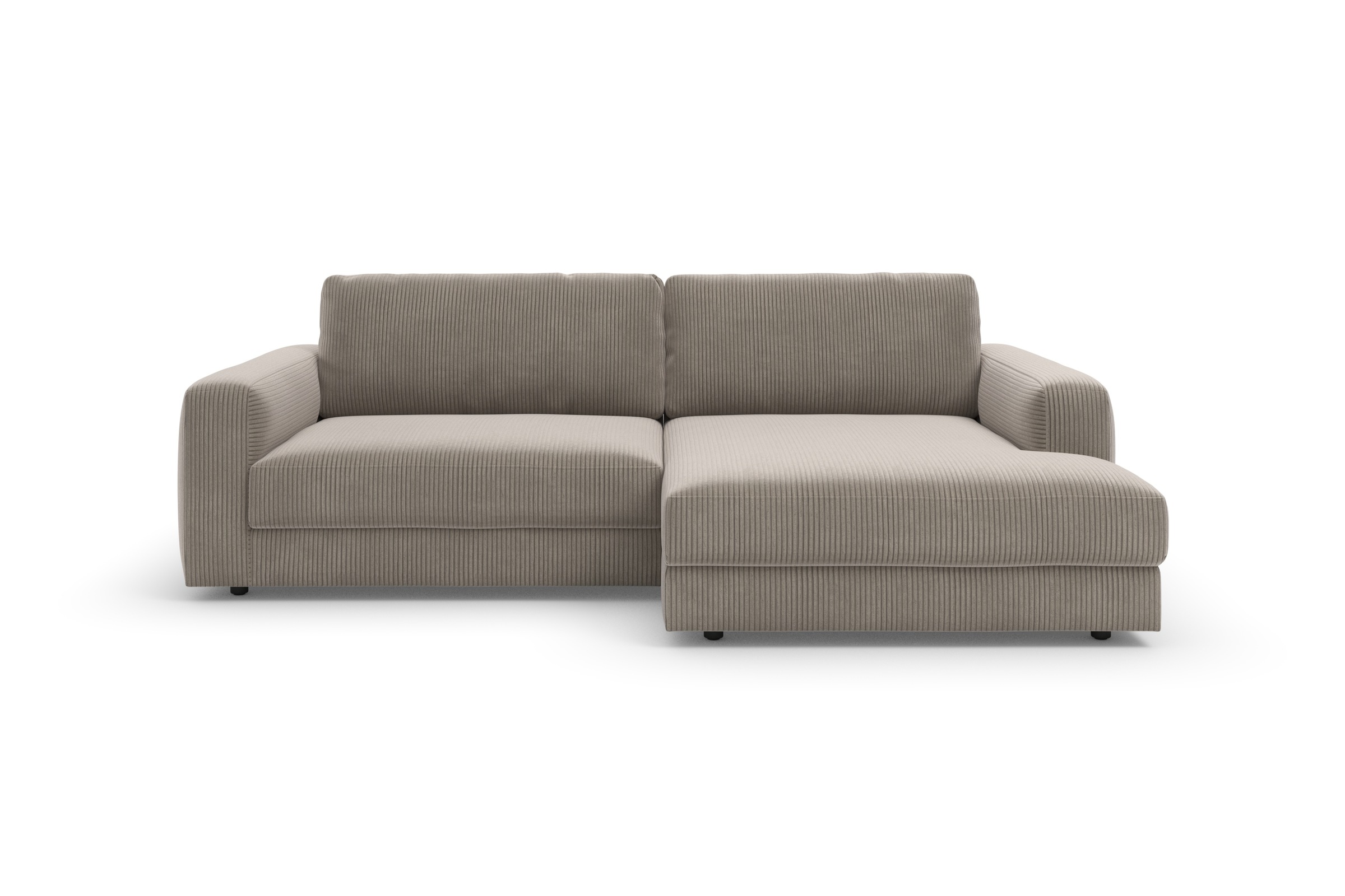 TRENDMANUFAKTUR Ecksofa »Bourbon«, (2 St.), mit extra hohem Sitzkomfort, auch in Cord erhältlich