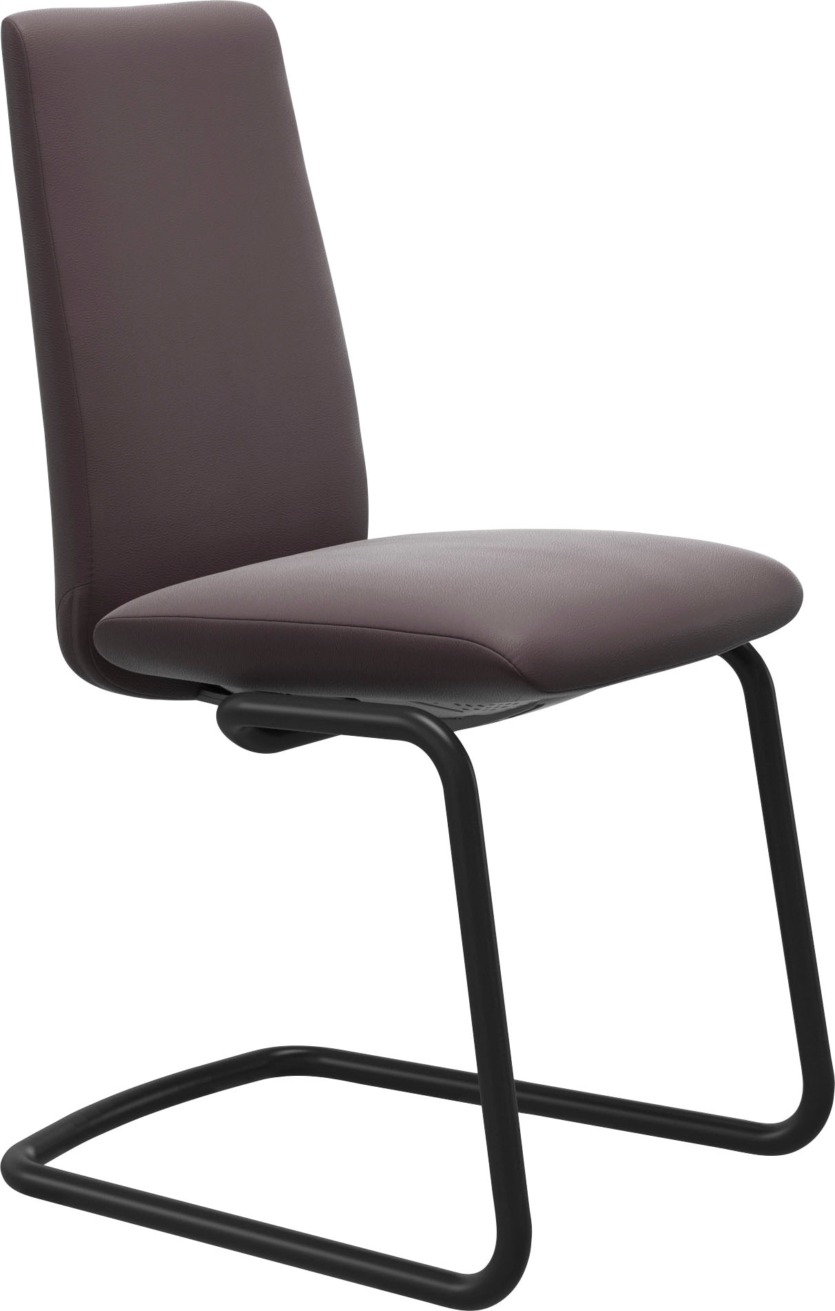 Stressless® Polsterstuhl »Laurel«, Leder PALOMA, Low Back, Größe M, mit Beinen aus Stahl in Schwarz matt