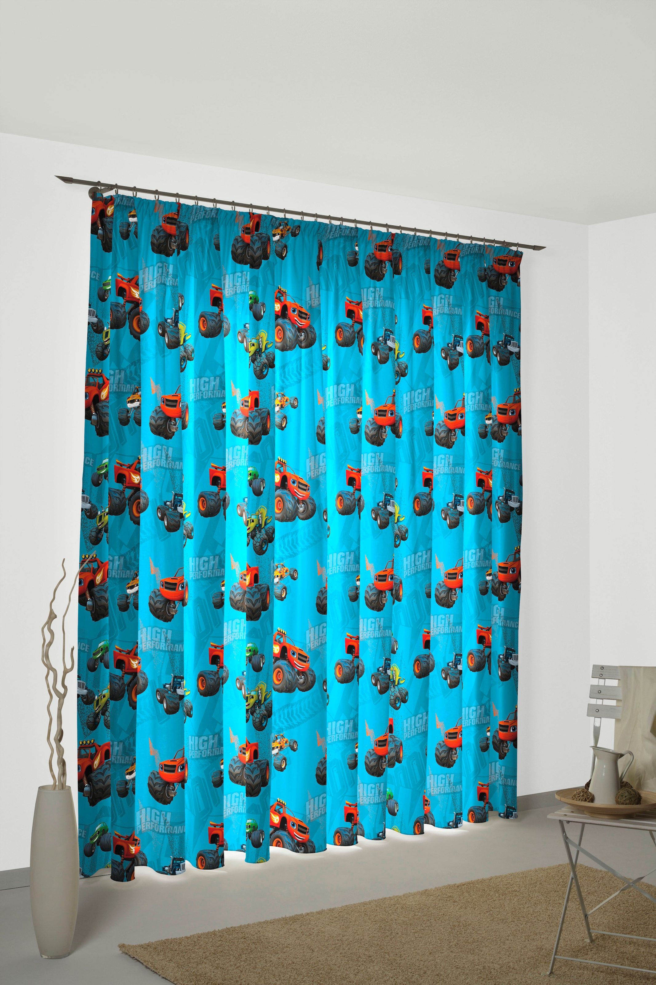 Wirth Vorhang »Trucks« Multifunktionsband 1 Stk. tlg. Nickelodeon günstig online kaufen