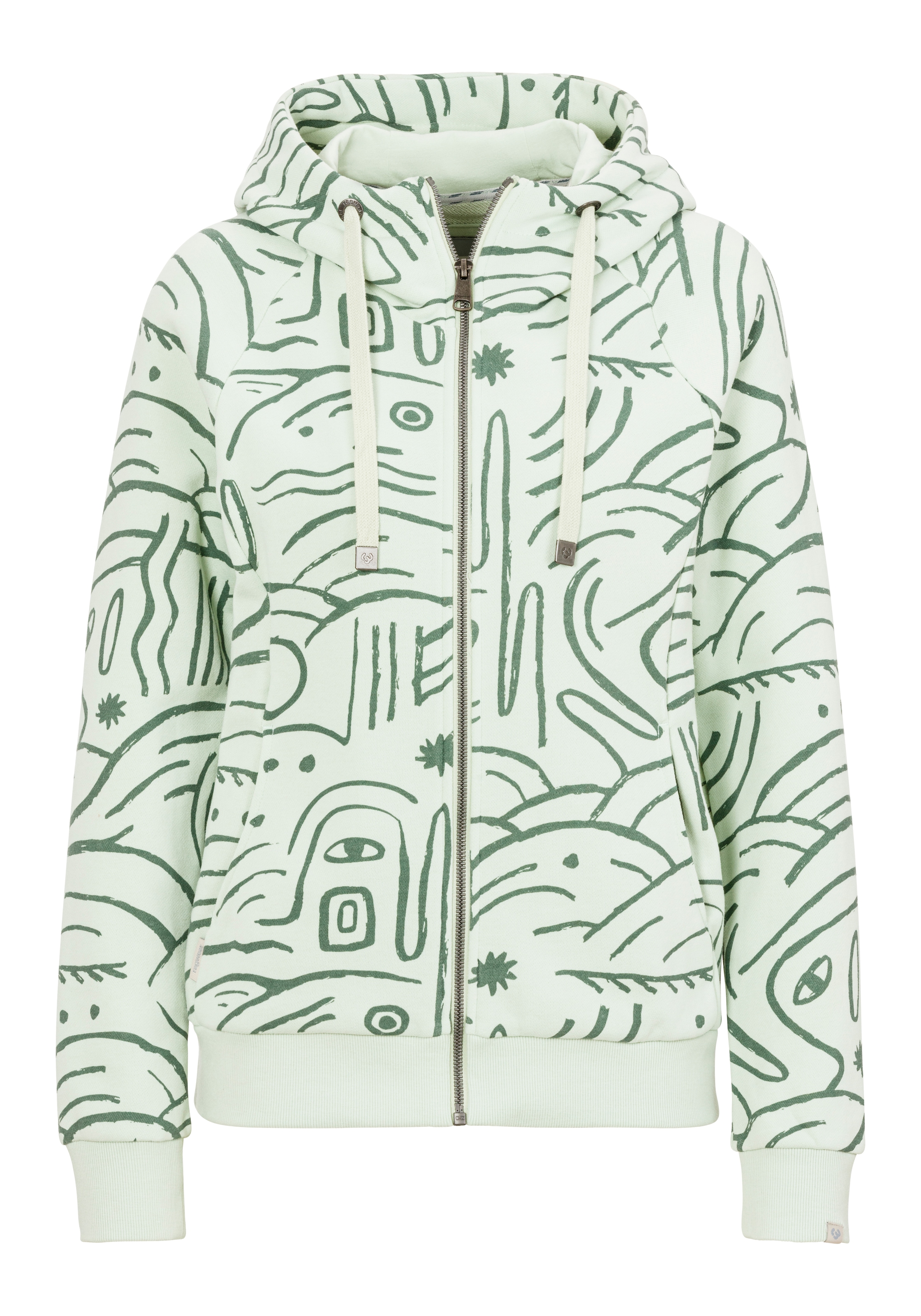 Ragwear Sweatjacke »FLLAWIA PRINT«