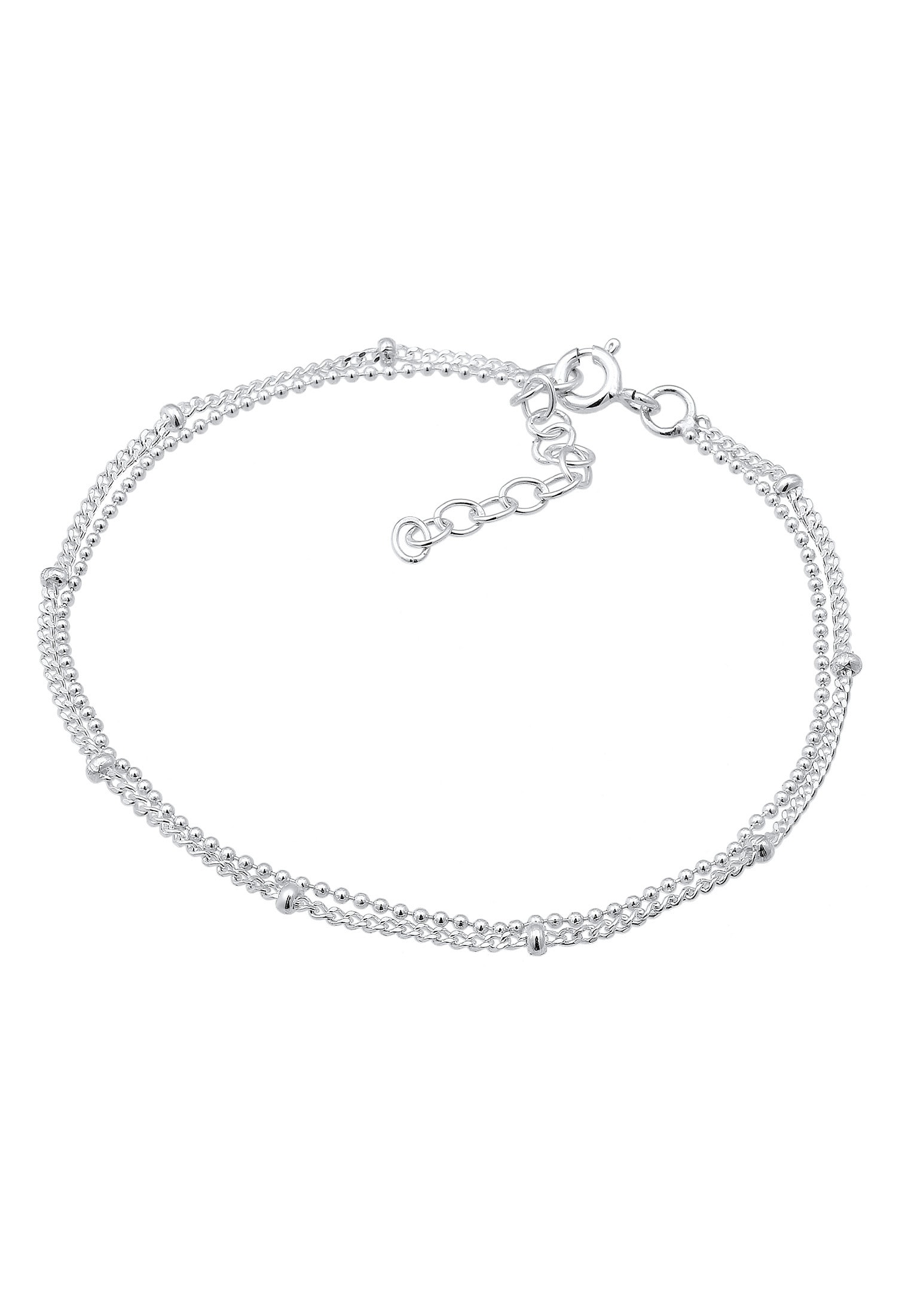 Elli Armband »Kugeln Layer Kettchen Basic 925er Silber«