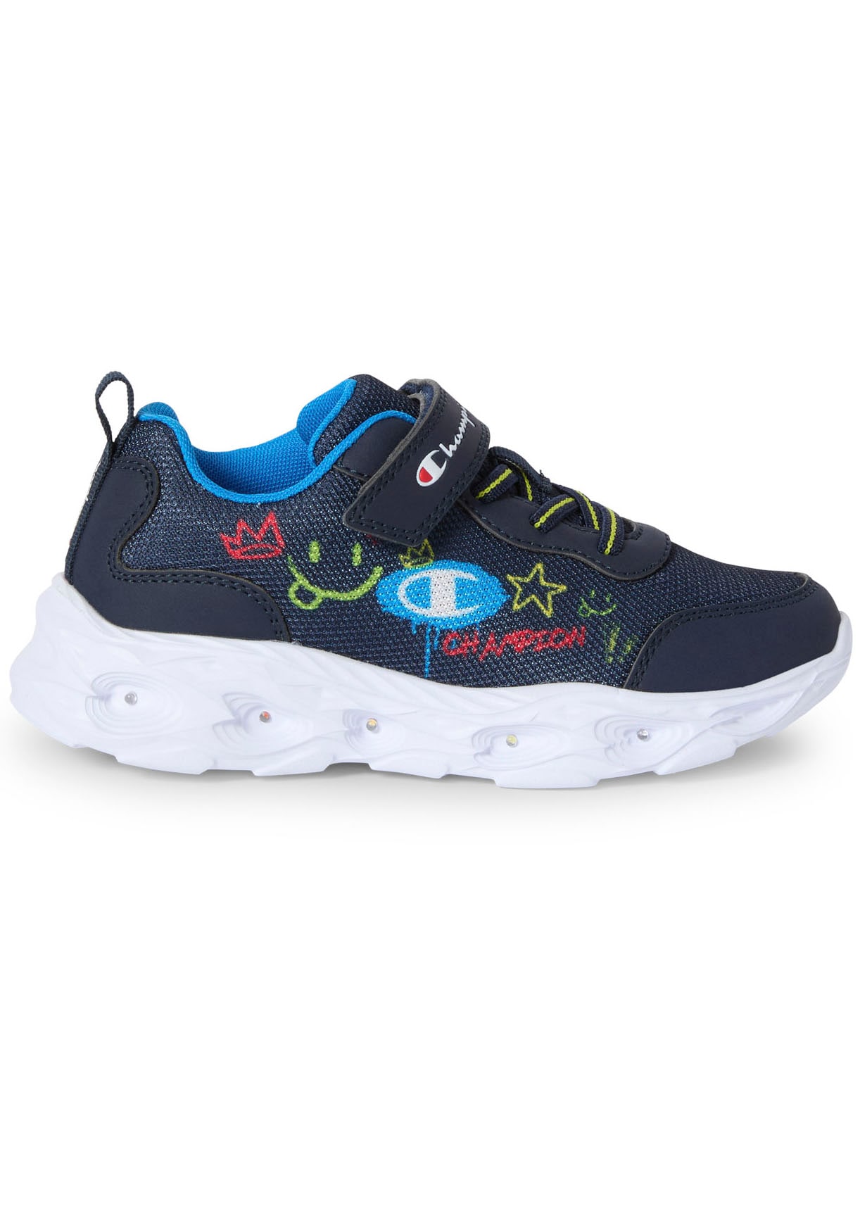 Champion Sneaker »FUNFAIR PRINT B PS«, mit cooler Blinkfunktion