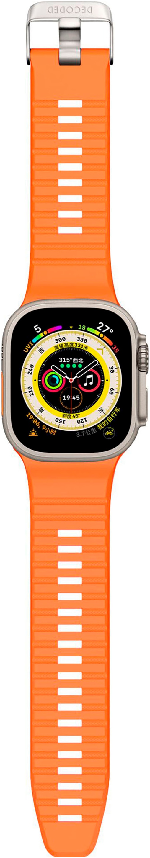 DECODED Smartwatch-Armband »Silicone Magnet Traction Loop Strap 42/44/45/49mm«
