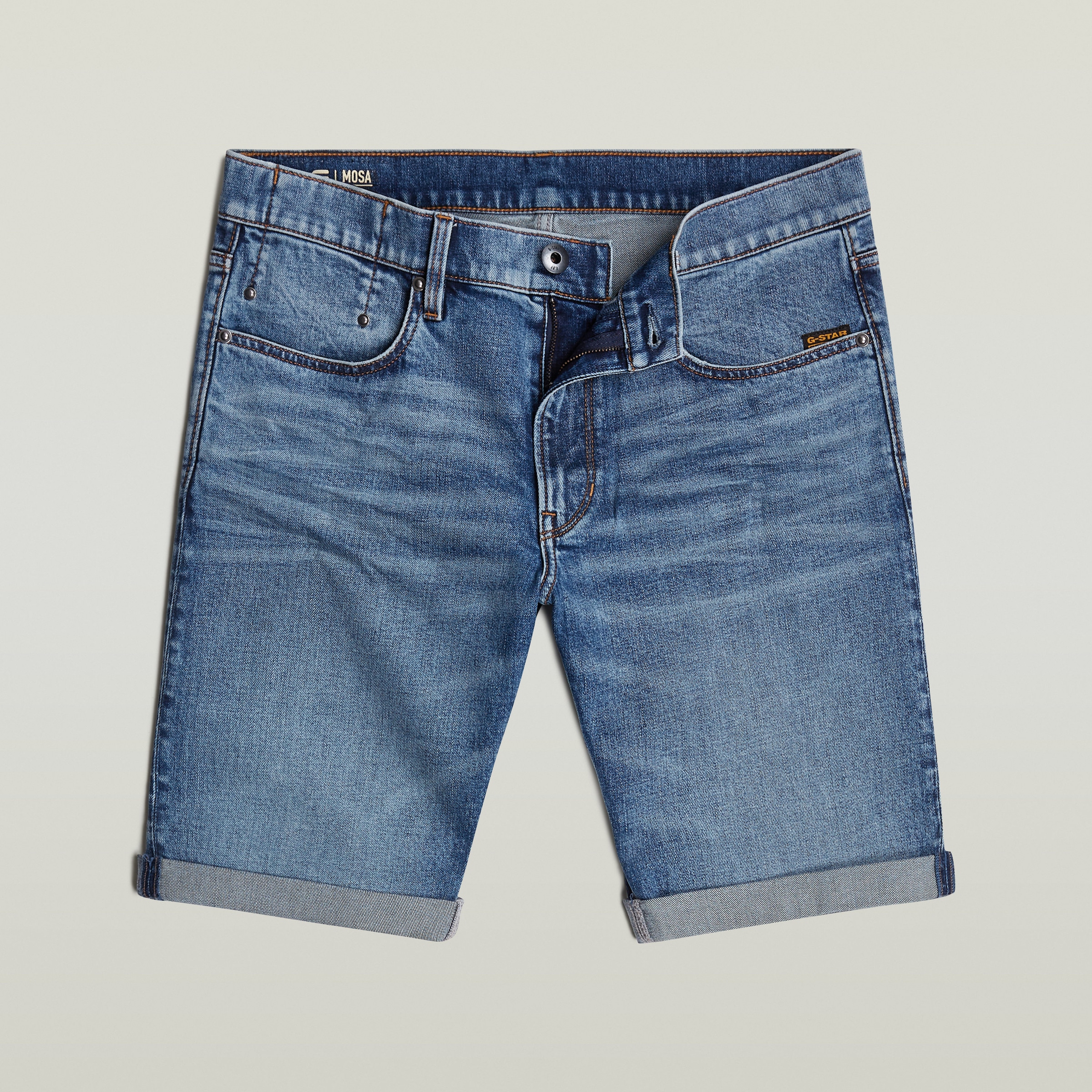 G-STAR Jeansshorts »Mosa«, mit Umschlagsaum