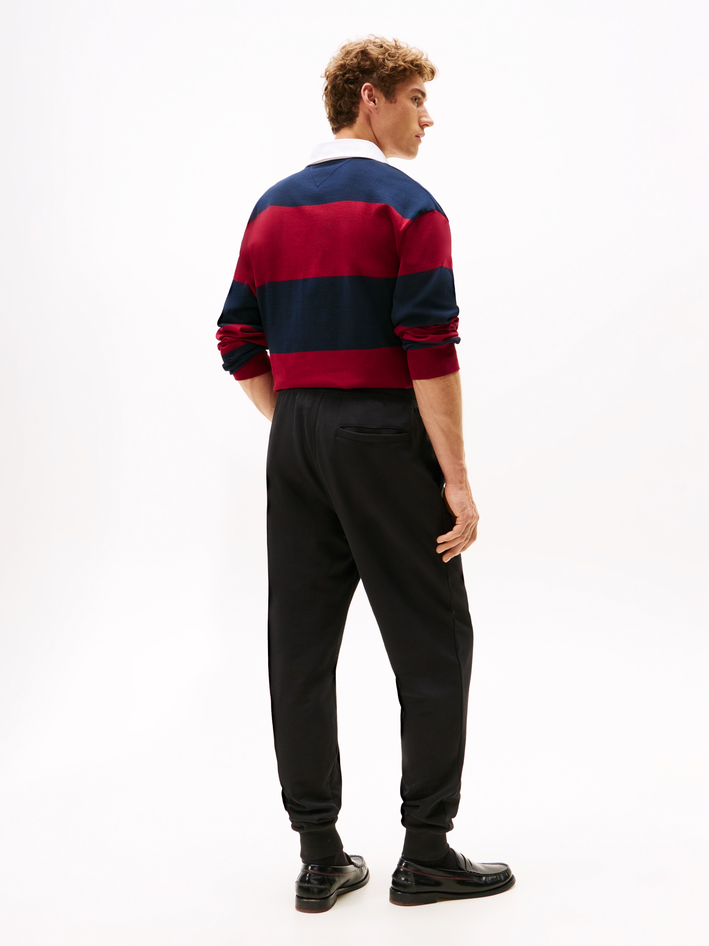 Tommy Hilfiger Jogginghose »ESSENTIAL TERRY«  elastischer Bund, regular fit, Bündchen am Bein