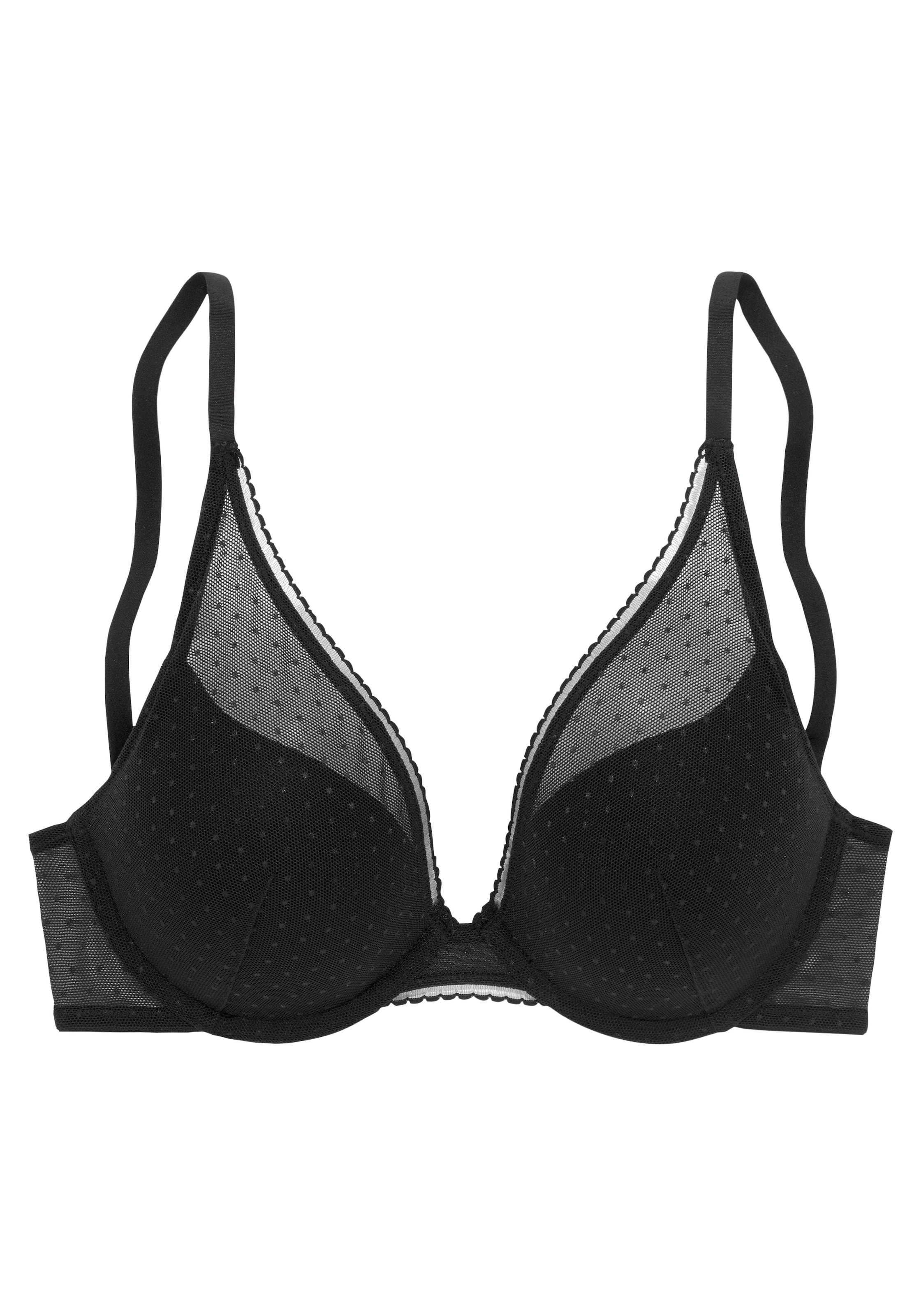 s.Oliver Push-up-BH »Charlotte«, in dezenter Pünktchen-Optik, Dessous