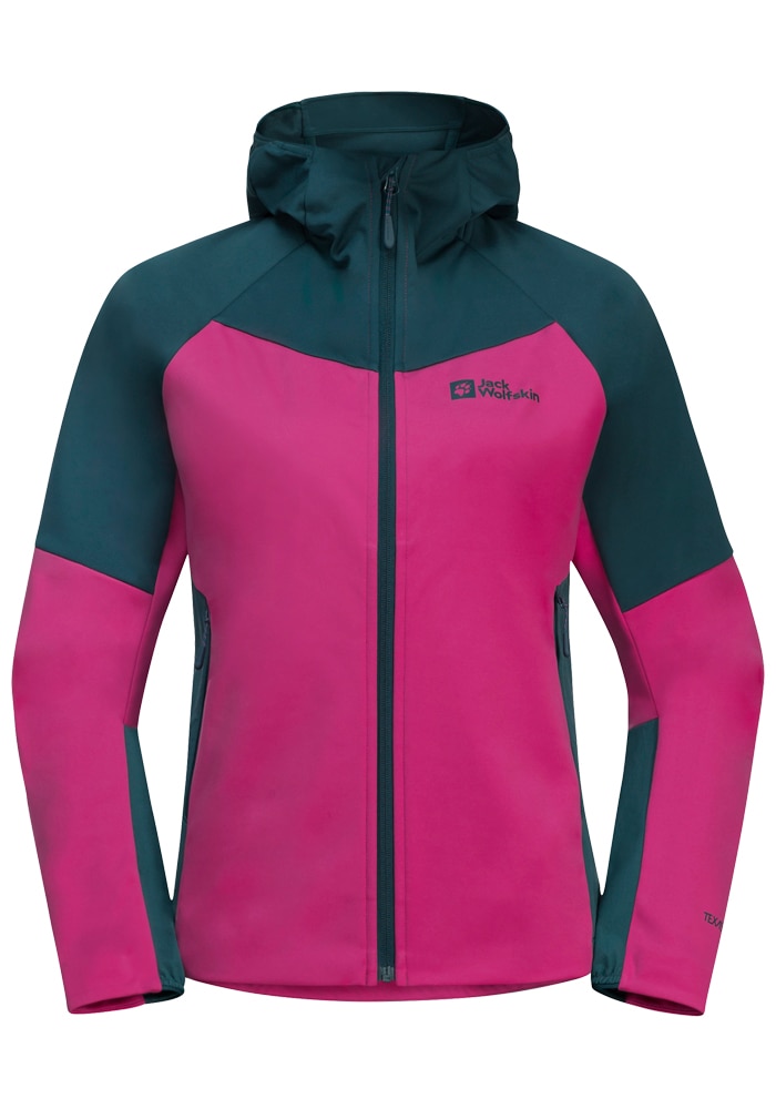 Jack Wolfskin Outdoorjacke »BRISSTAL HOODY W«, mit Kapuze