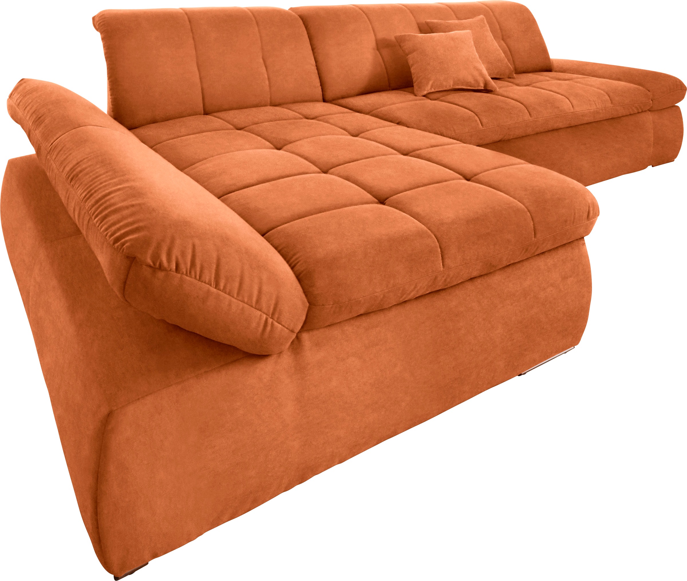 DOMO collection Ecksofa »NMoric XXL, B/T/H: 300/172/80cm, L-Form« wahlweise günstig online kaufen