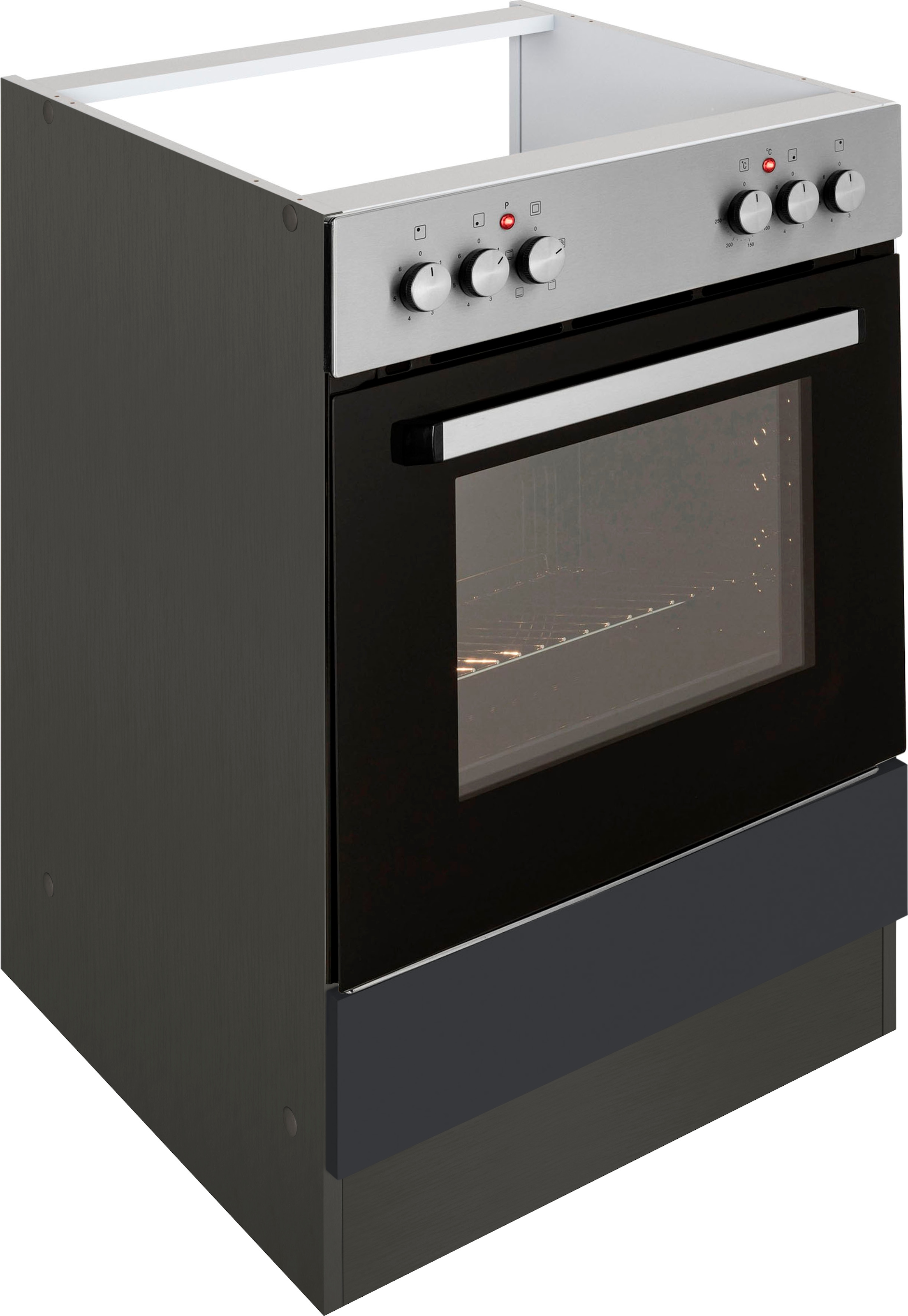 KOCHSTATION Herdumbauschrank »KS-Luhe«, 60 cm breit