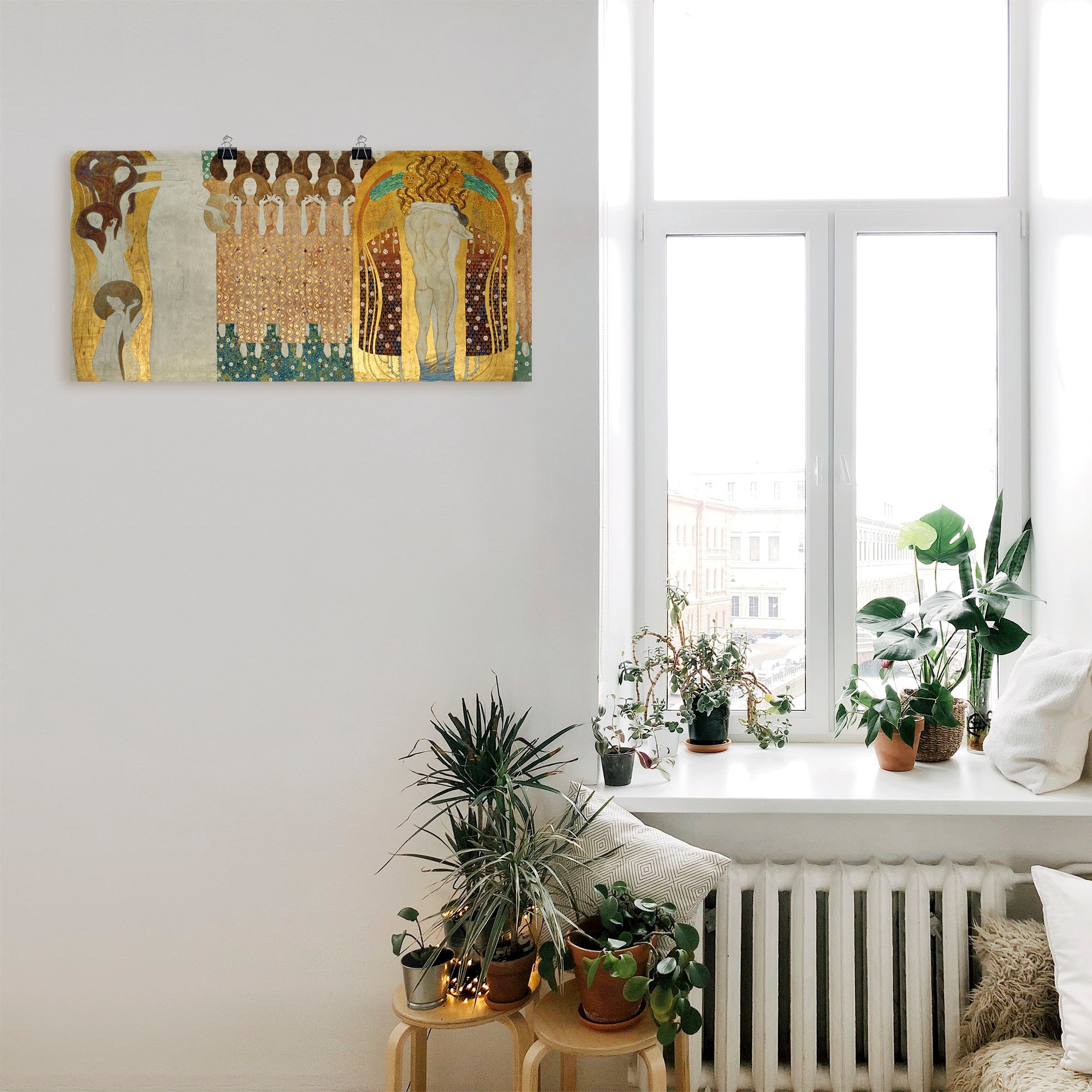 Artland Wandbild »Beethovenfries« Gruppen & Familien 1 Stk. tlg. als Leinwandbild, Poster in verschied. Größen