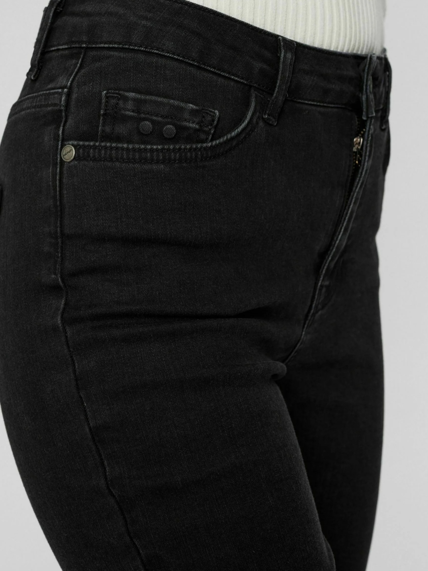 nümph 7/8-Hose »Nümph Cropped – Black NUSIDNEY«