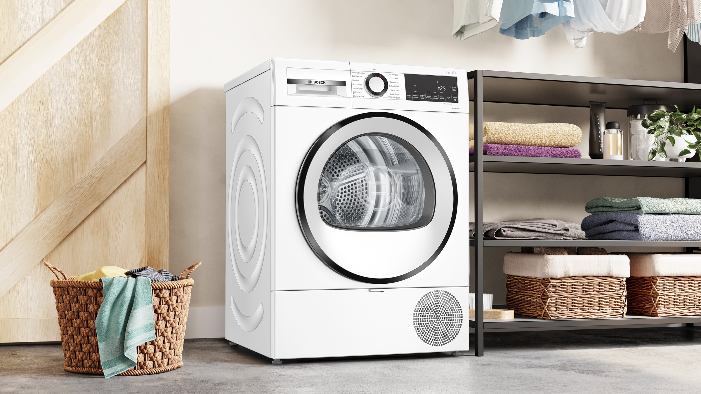 BOSCH Wärmepumpentrockner »WQG233D01« Serie 6