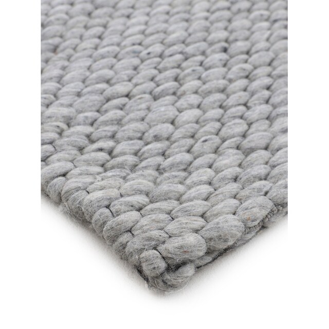 carpetfine Wollteppich »Sina«, rund, Handweb Teppich, reine Wolle, meliert,  handgewebt, weich & kuschelig bequem und schnell bestellen