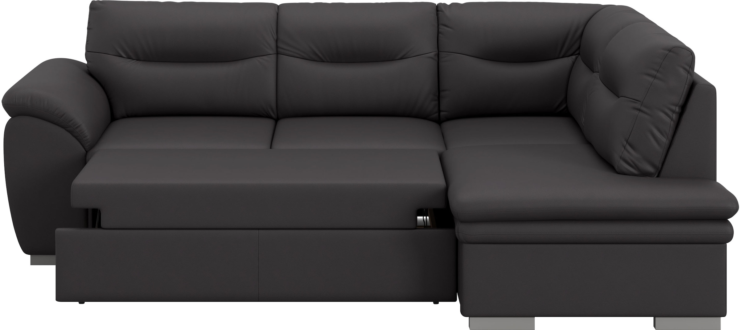 COTTA Ecksofa »Leandra L-Form«, wahlweise mit Bettfunktion & Bettkasten