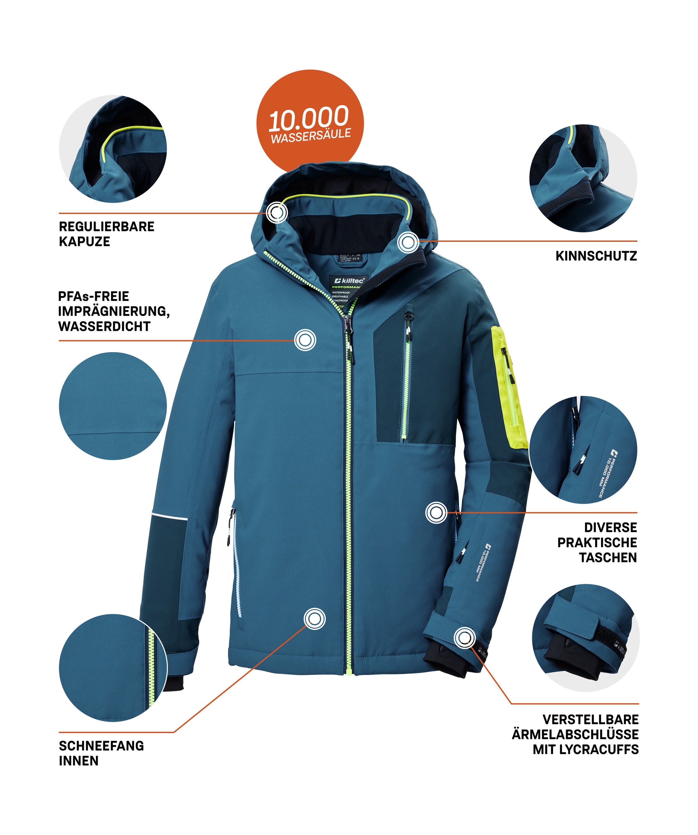 Killtec Skijacke »KSW 391 BYS SKI JCKT«