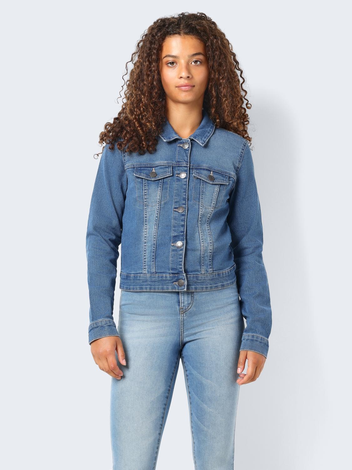 Noisy may Jeansjacke »NMDEBRA L/S BLUE DENIM JACKET NOOS«