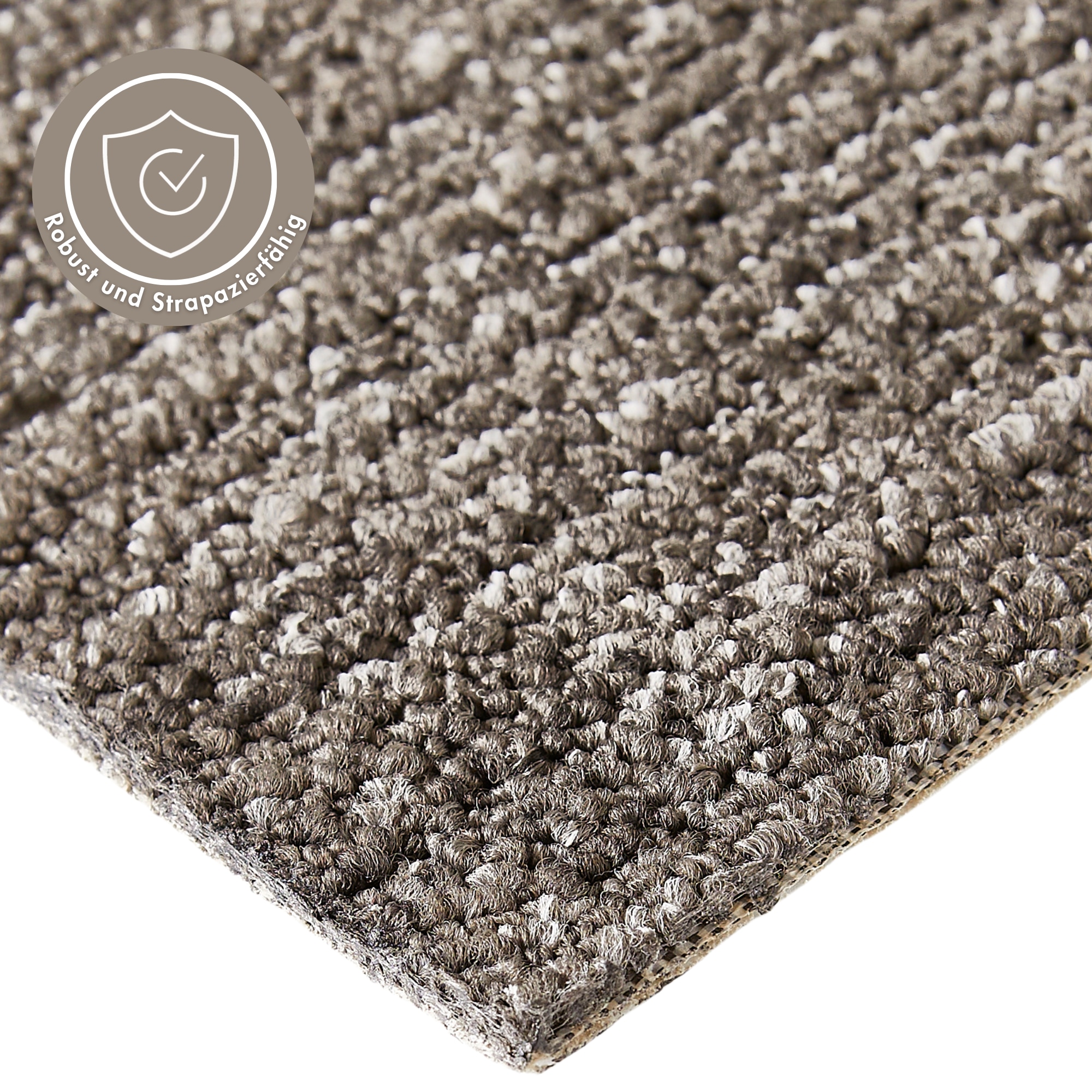 Andiamo Teppichboden »Schlinge Joe, Made in Netherlands«, rechteckig, 6 mm Höhe, Breite 400 cm, meliert, Wohnzimmer, strapazierfähig & robust