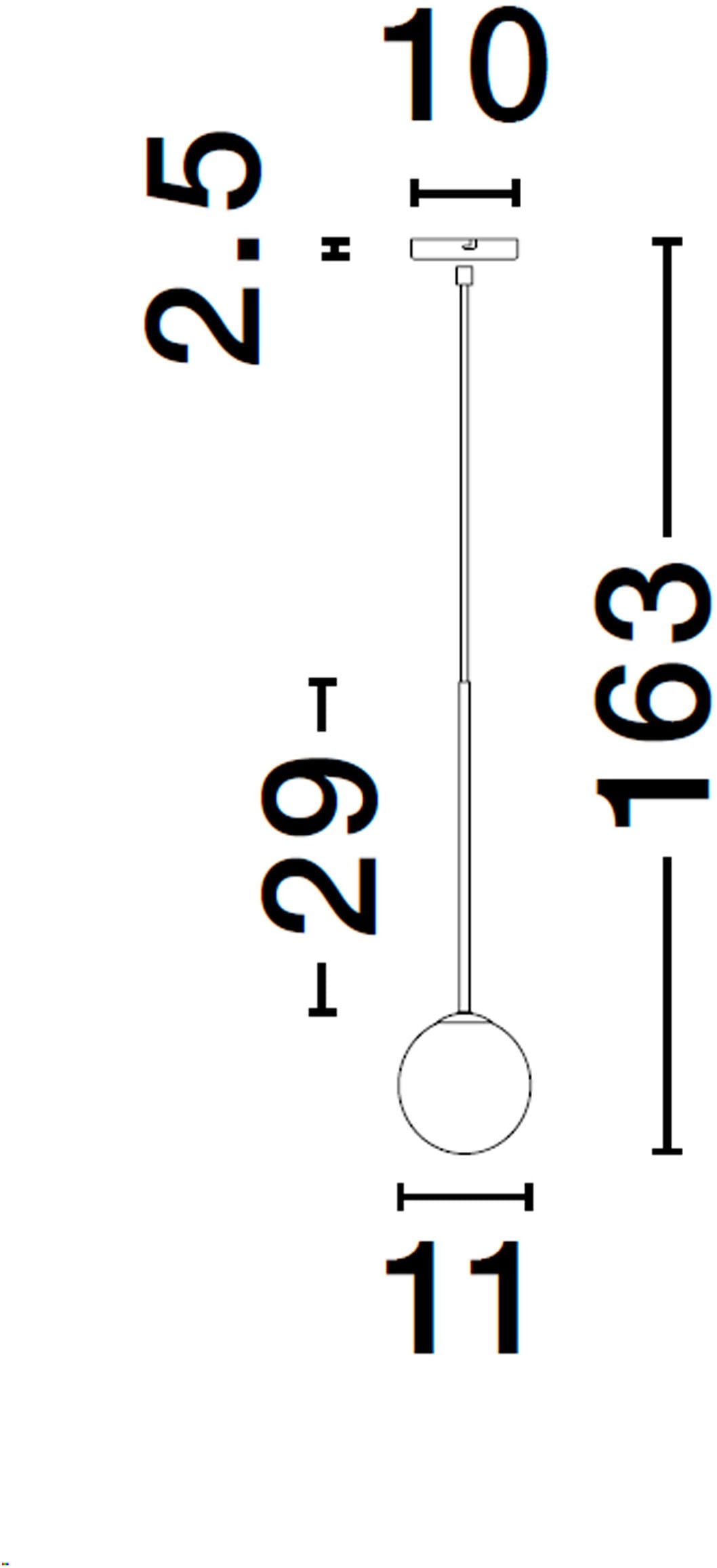 Nova Luce Pendelleuchte »SAVOY« G9 1 Stk.