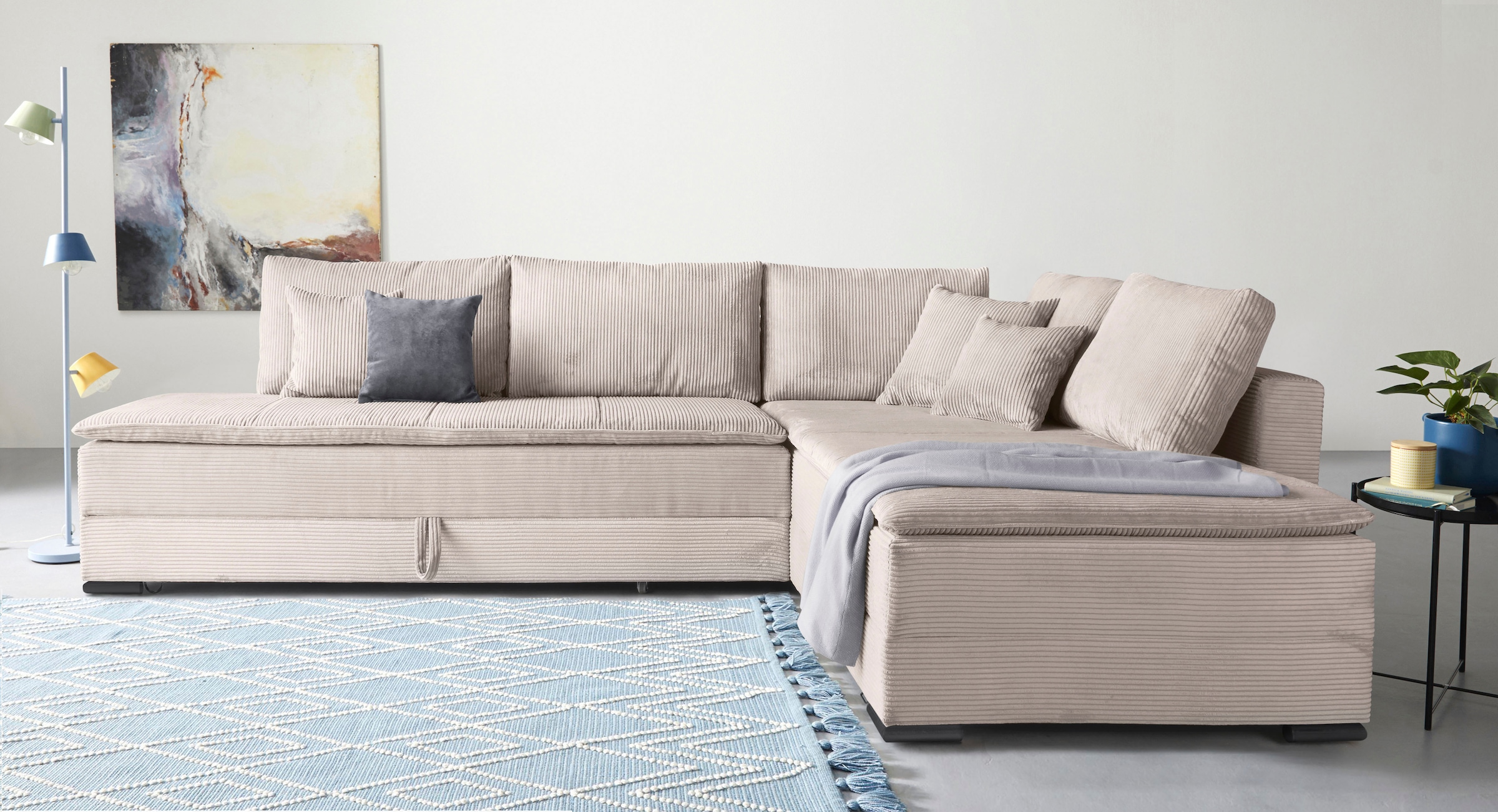 OTTO home Ecksofa »Night & Day L-Form mit Dauer-Schlaffunktion, Cord-Bezug! günstig online kaufen
