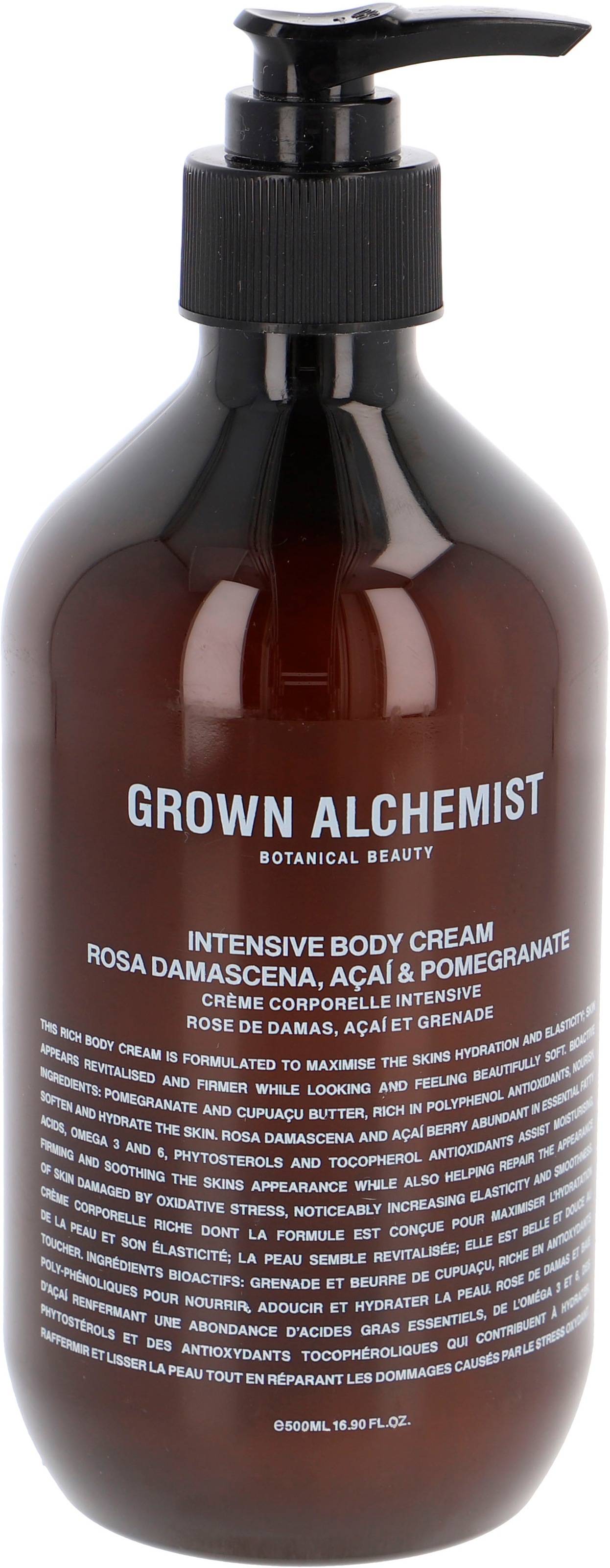 GROWN ALCHEMIST Körpercreme »Intensive Body Cream: Rosa Damascena, Açai, Pomegranate«
