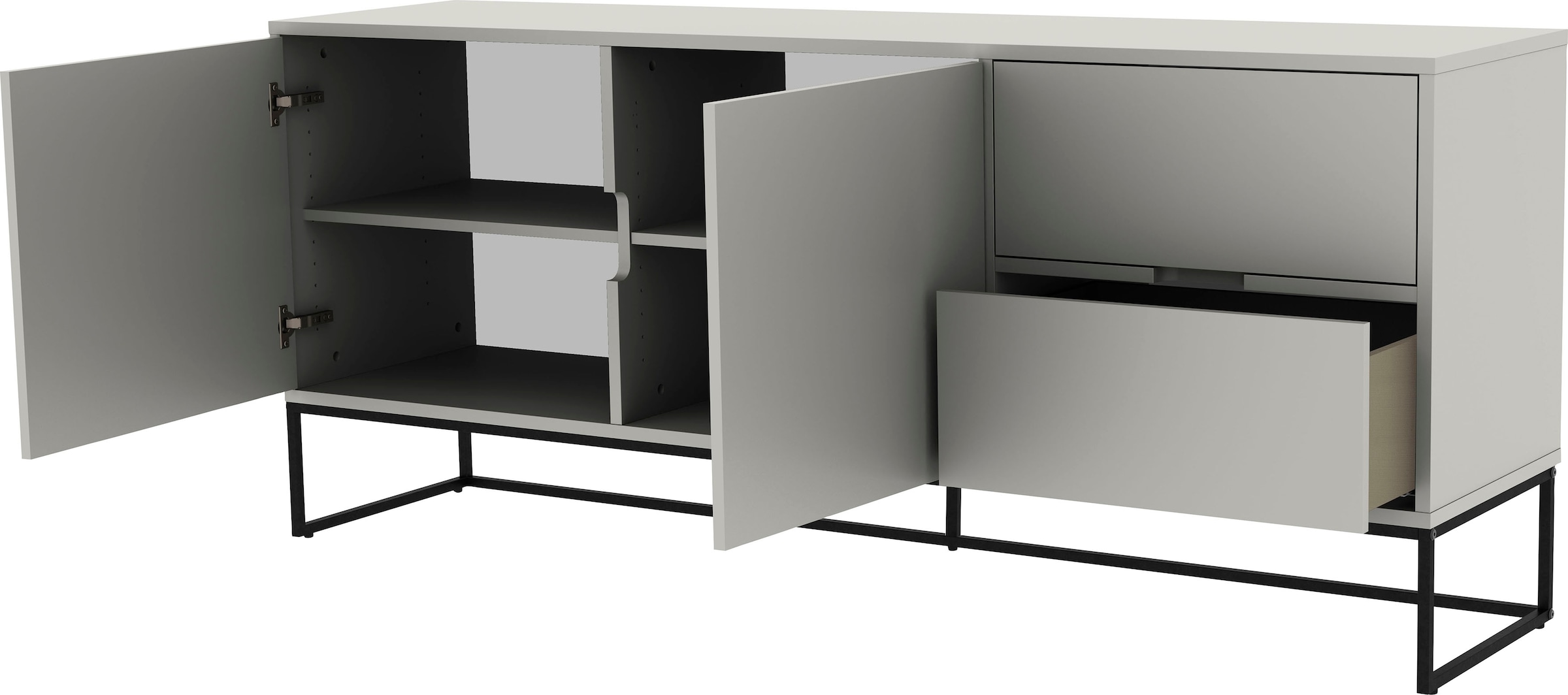 Tenzo Sideboard »LIPP«, mit 2 Türen und 2 Schubladen, Design von Tenzo  Design studio auf Rechnung kaufen