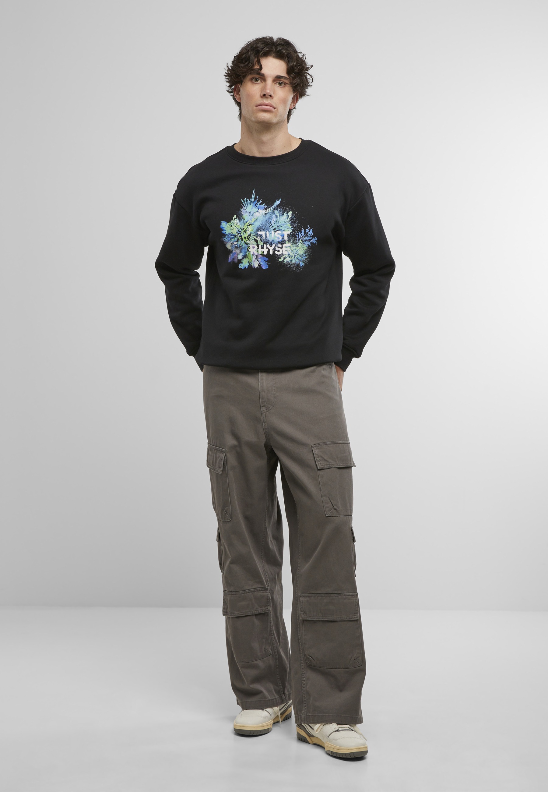 Just Rhyse Rundhalsshirt »Just Rhyse Just Rhyse Firework Pullover« 1 Stk.