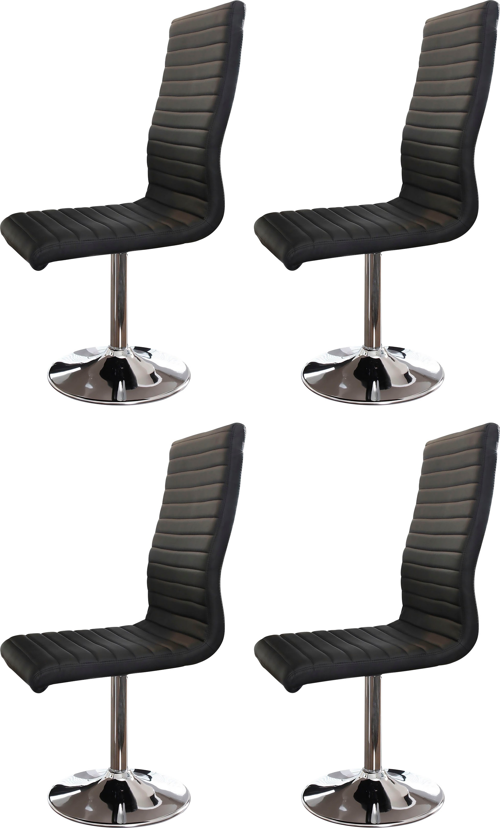 SalesFever Essgruppe »Luton - Stilvoller Esstisch inkl. Stühle« Set, 5 Stk. günstig online kaufen