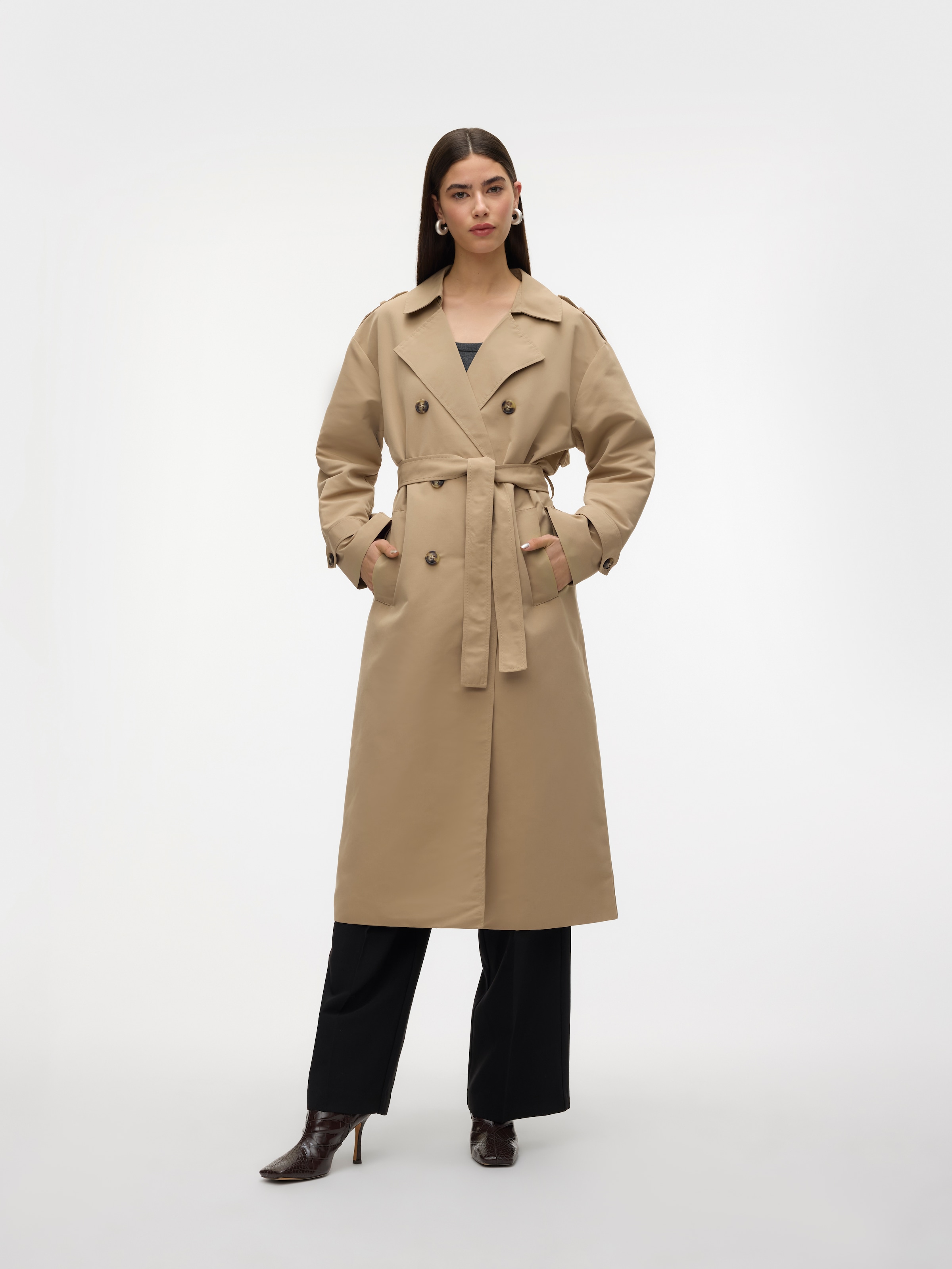 Vero Moda Trenchcoat »VMCHLOE LONG TRENCHCOAT GA NOOS«