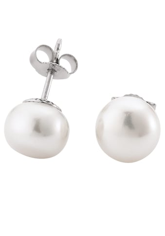 Perlenohrringe »La mia perla, R8/Ba, R9/Ba, R10/Ba«, mit Süßwasserzuchtperlen
