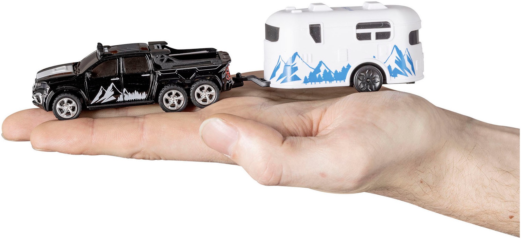Revell® RC-Auto »Revell® control, Mini RC Car mit Wohnwagen, 2,4Ghz«