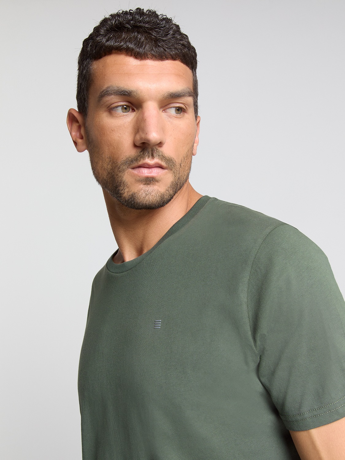 NO EXCESS T-Shirt »No Excess T-Shirt mit Rundhalsausschnitt«