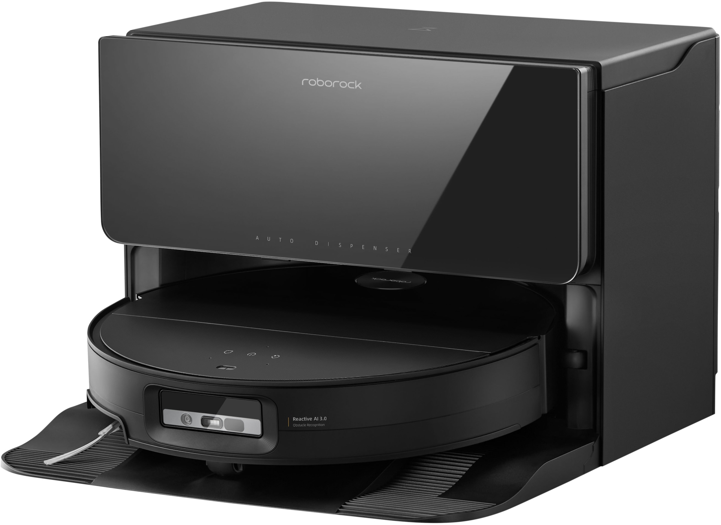 ROBOROCK Saugroboter »Saros 10 mit Wischfunktion« mit Wassertank (black) schwarz