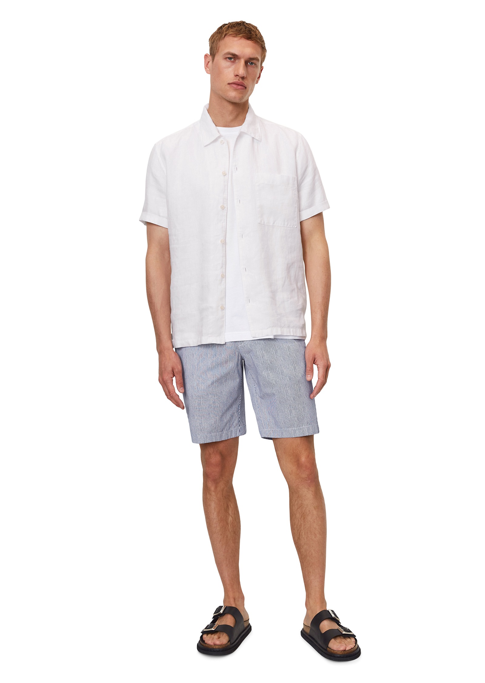 5. Bild von Marc O'Polo Shorts »aus Organic Cotton-Popeline«