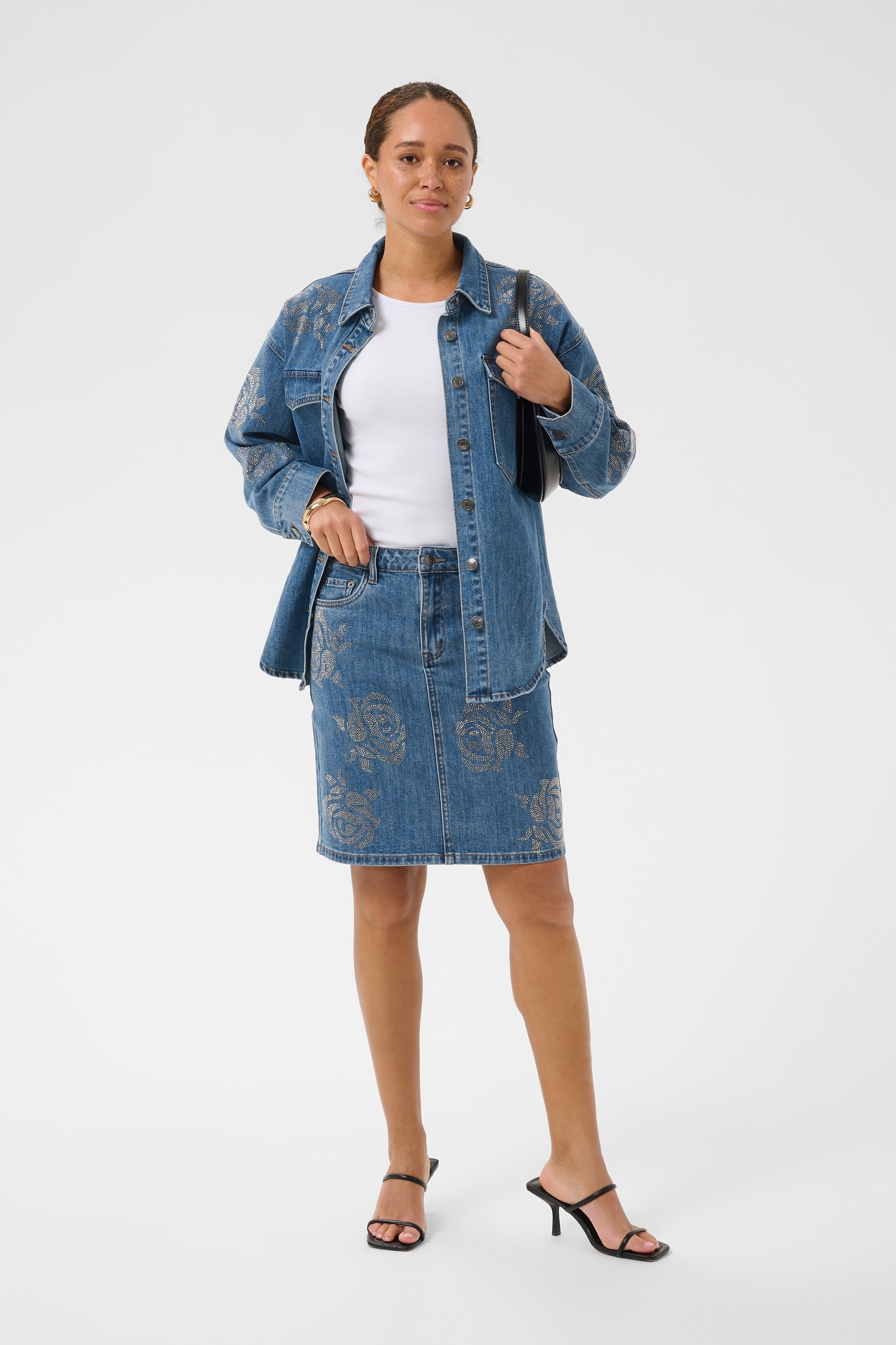 KAFFE Jeansrock »Denimrock KAcastelia«
