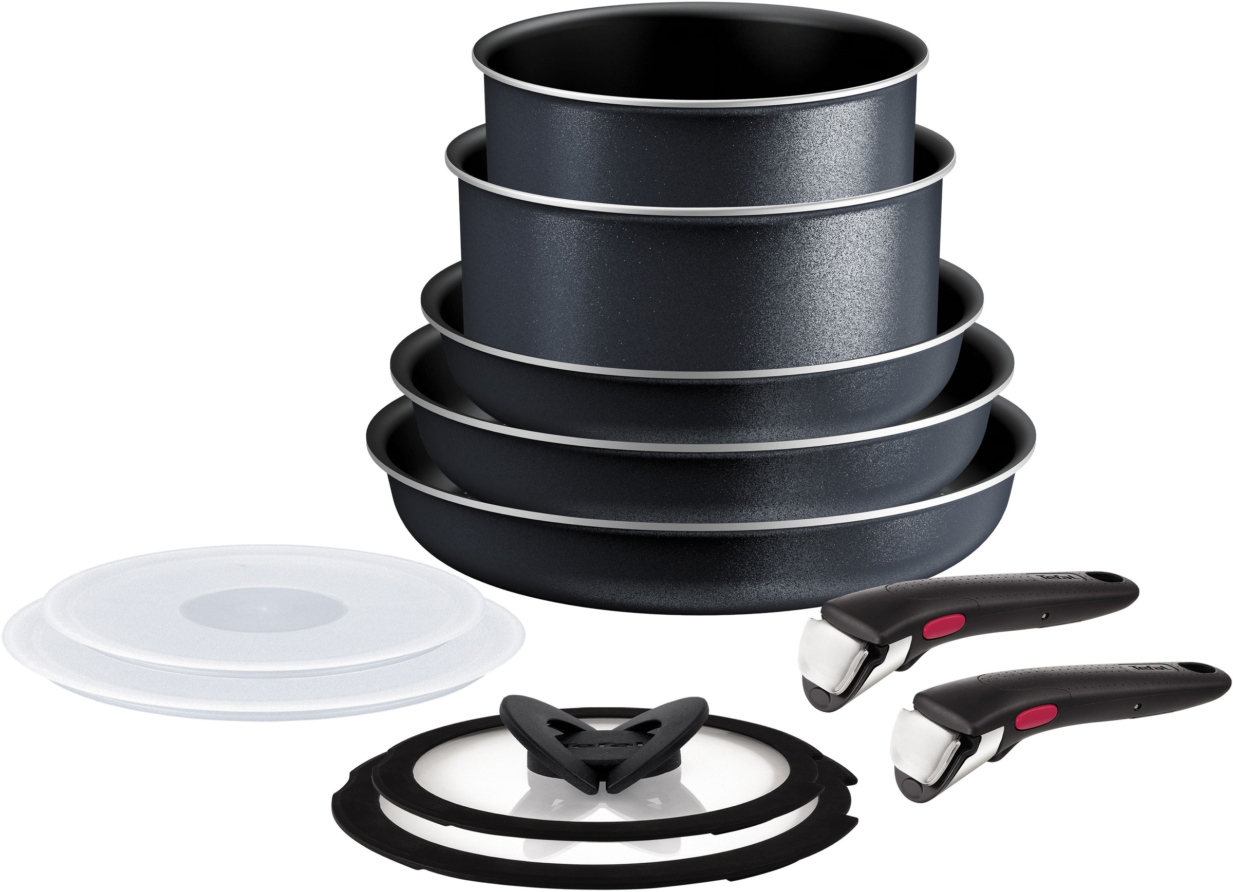 Tefal Topf-Set »Ingenio So'Light«, Aluminium, (Set, 11 tlg.), Light Tech Te günstig online kaufen