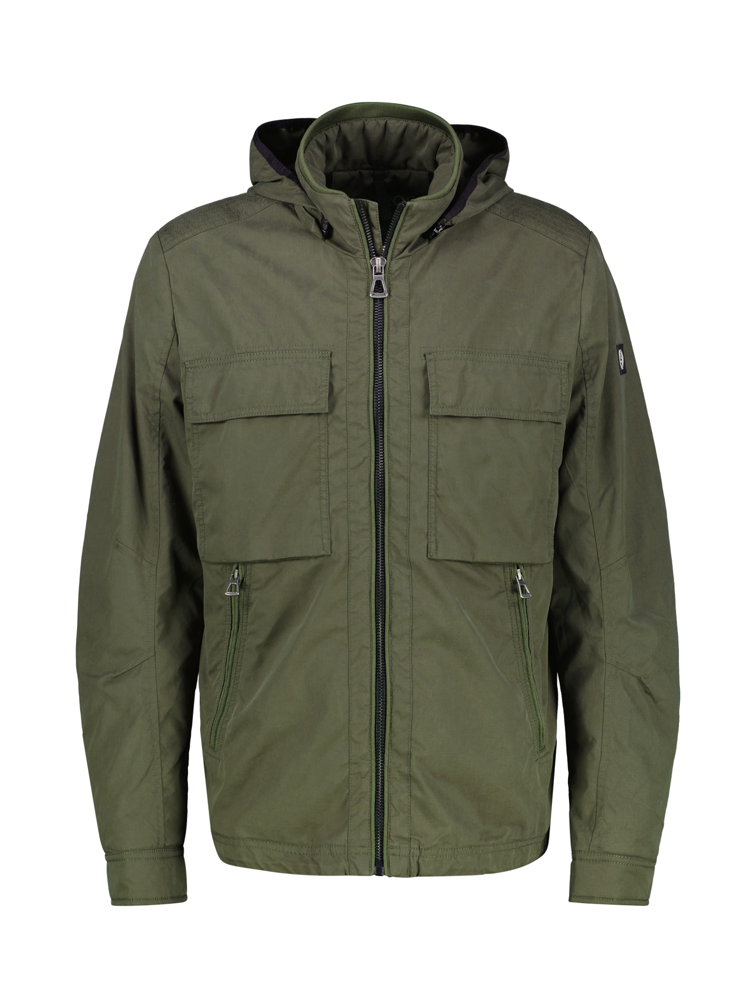 LERROS Outdoorjacke »LERROS Blouson mit abnehmbarer Kapuze«, mit Kapuze, Keine Angabe