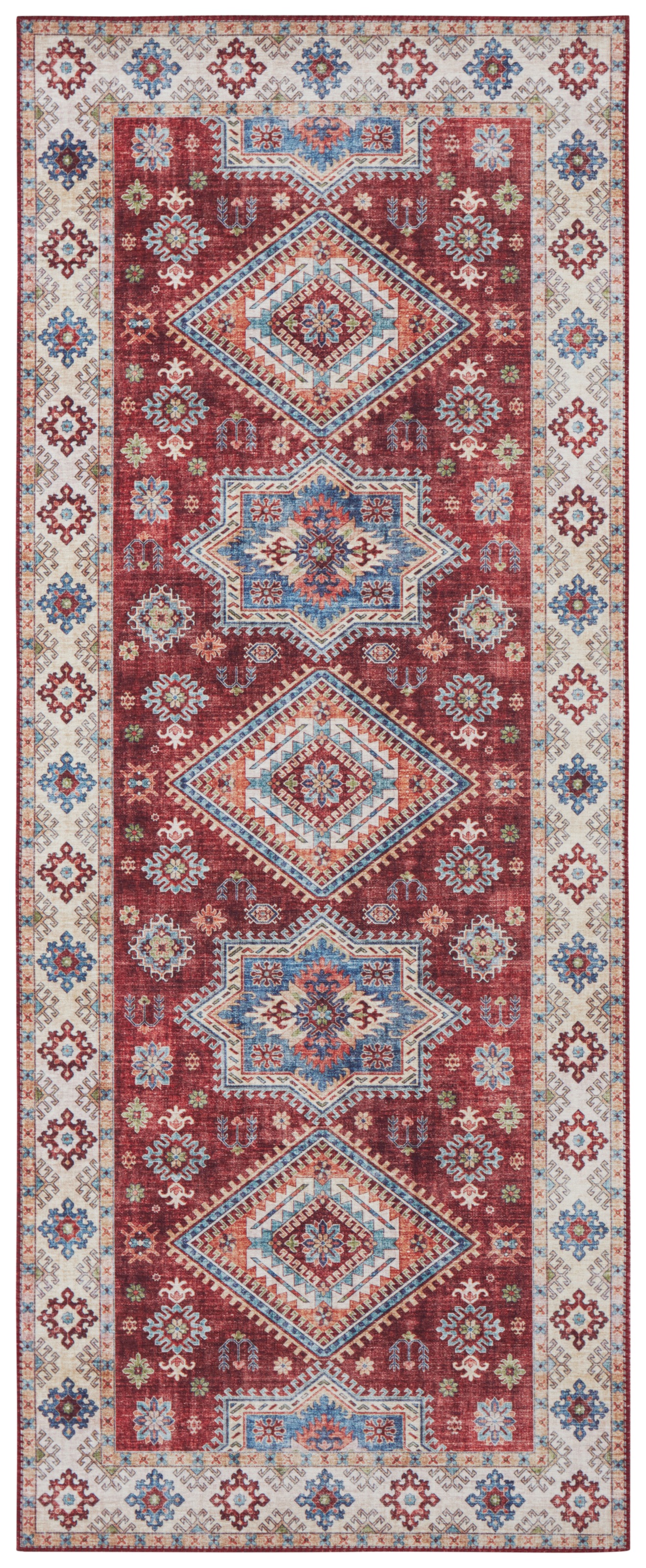 NORTHRUGS Teppich »Gratia«, rechteckig, 5 mm Höhe, Orientalisch, Vintage, F günstig online kaufen