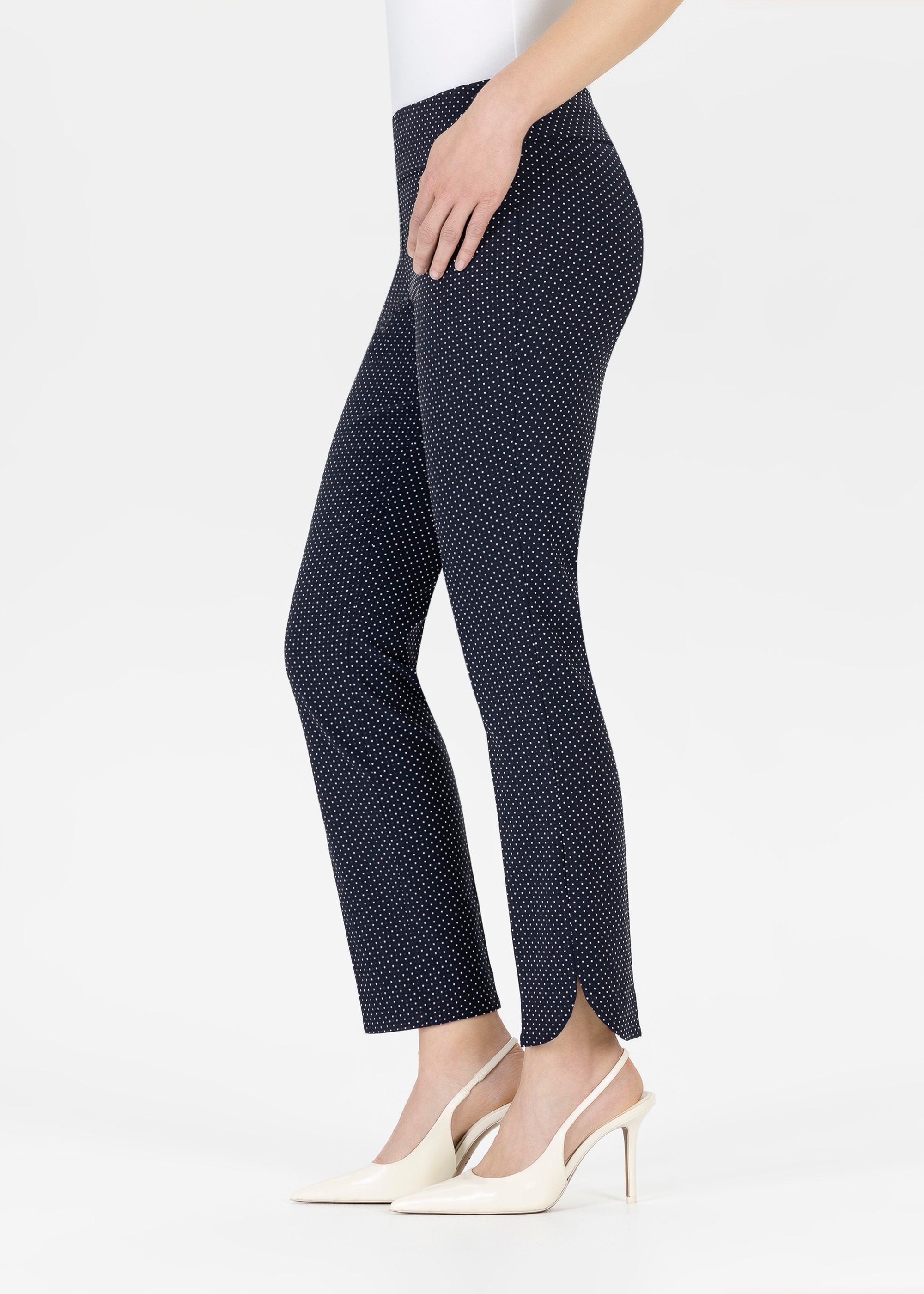 Stehmann Leggings  im gepunktetem Muster